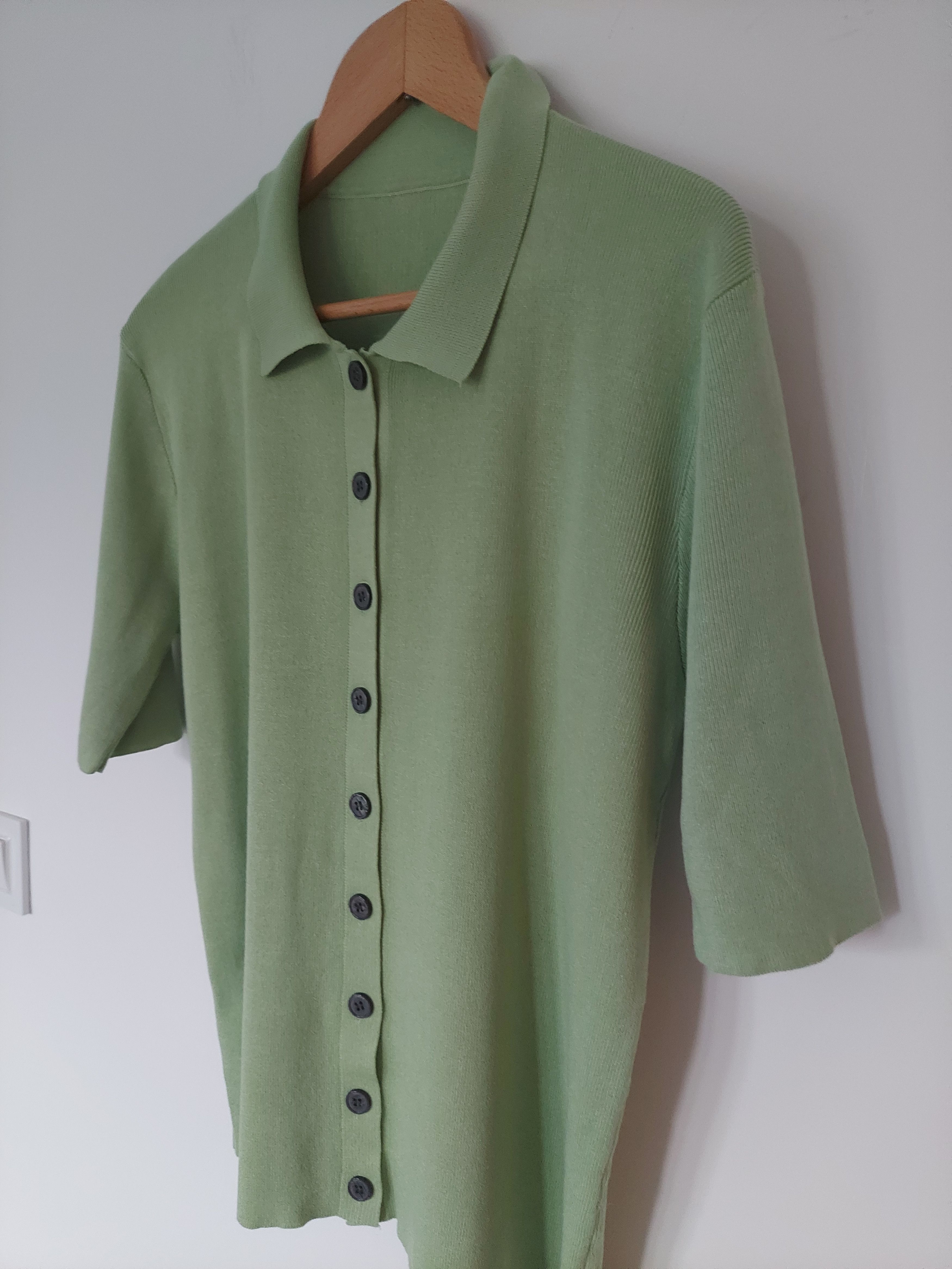 ZAPA Set: Mustard skirt, 44 + Green blouse, 40 Size 32" / US 10 / IT 46 - 3 Thumbnail