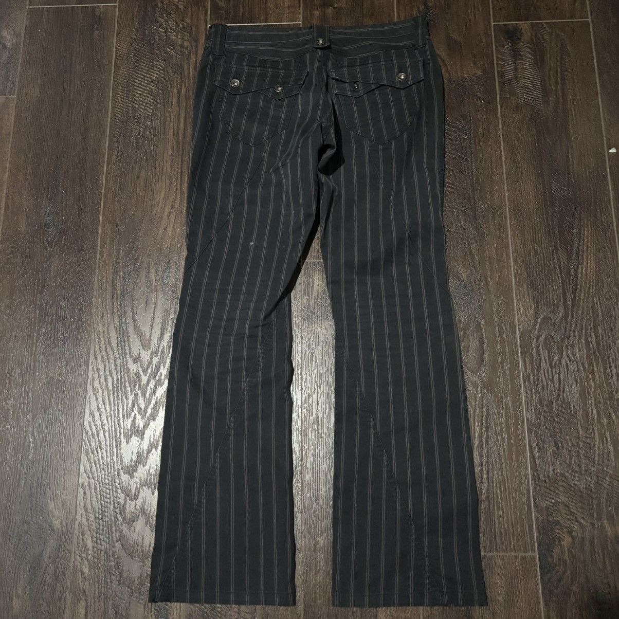semanticdesign Semantic Design Flared Striped Pants Size US 32 / EU 48 - 1 Thumbnail