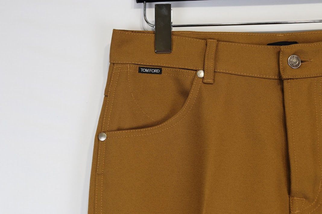 Tom Ford o1rshd1 New Tapered Chic Denim in Brown Size US 32 / EU 48 - 3 Thumbnail