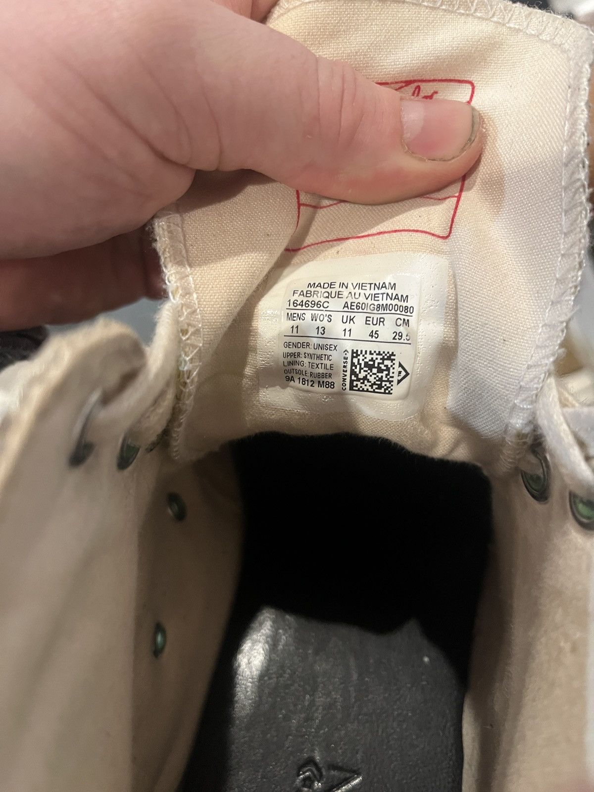 Converse × JW Anderson Jw Anderson Sparkle Converse (Gold/Silver) Size US 11 / EU 44 - 4 Thumbnail