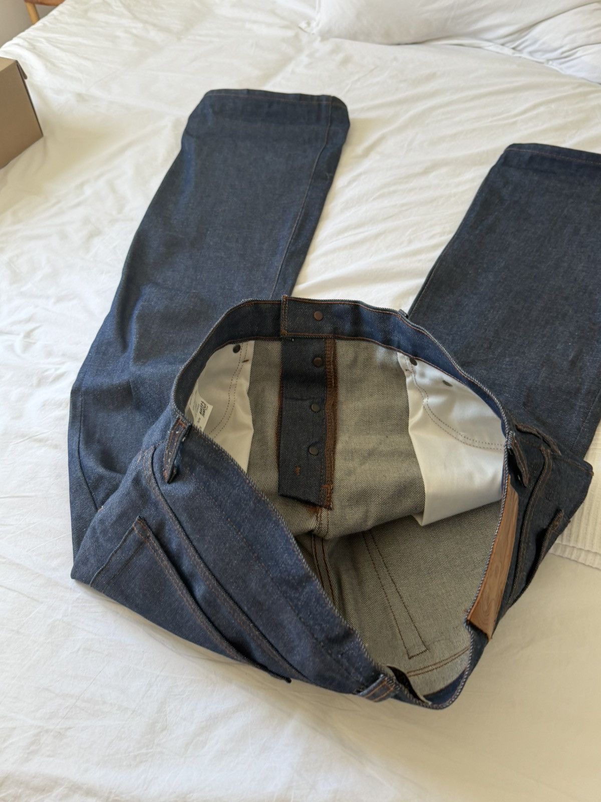 Naked & Famous Naked & Famous Groovy Guy Flair Selvedge Size US 36 / EU 52 - 6 Thumbnail