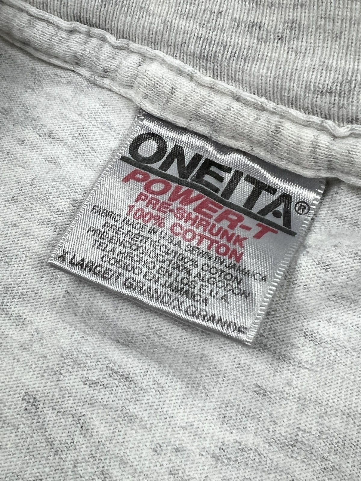 Other Vintage USA 90s Oneita Power-T Smoke & Fly Jamaica Shirt XL Size US XL / EU 56 / 4 - 5 Thumbnail
