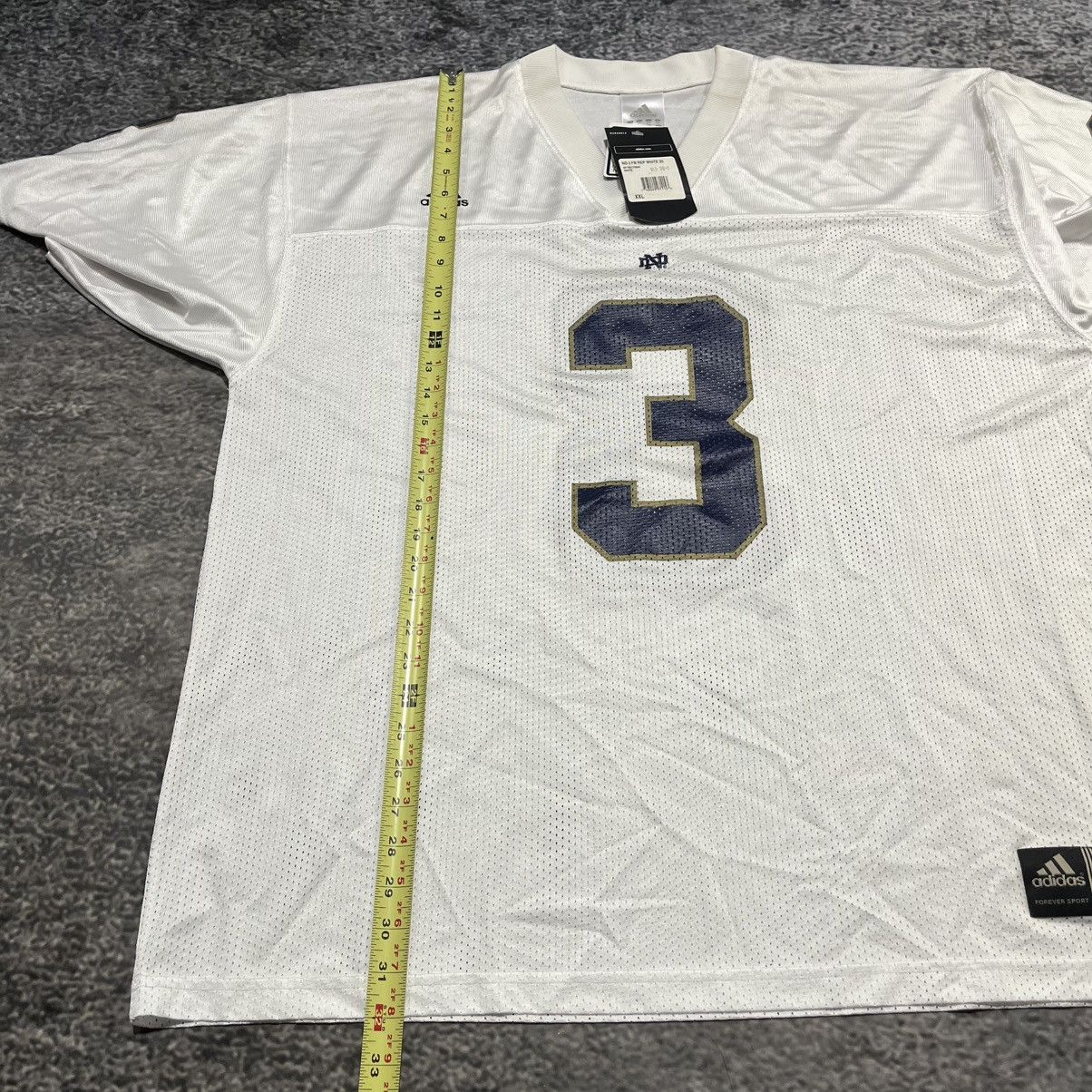 Adidas Vintage Adidas Notre Dame Fighting Irish Jersey #3 Away XXL Size US XXL / EU 58 / 5 - 13 Thumbnail