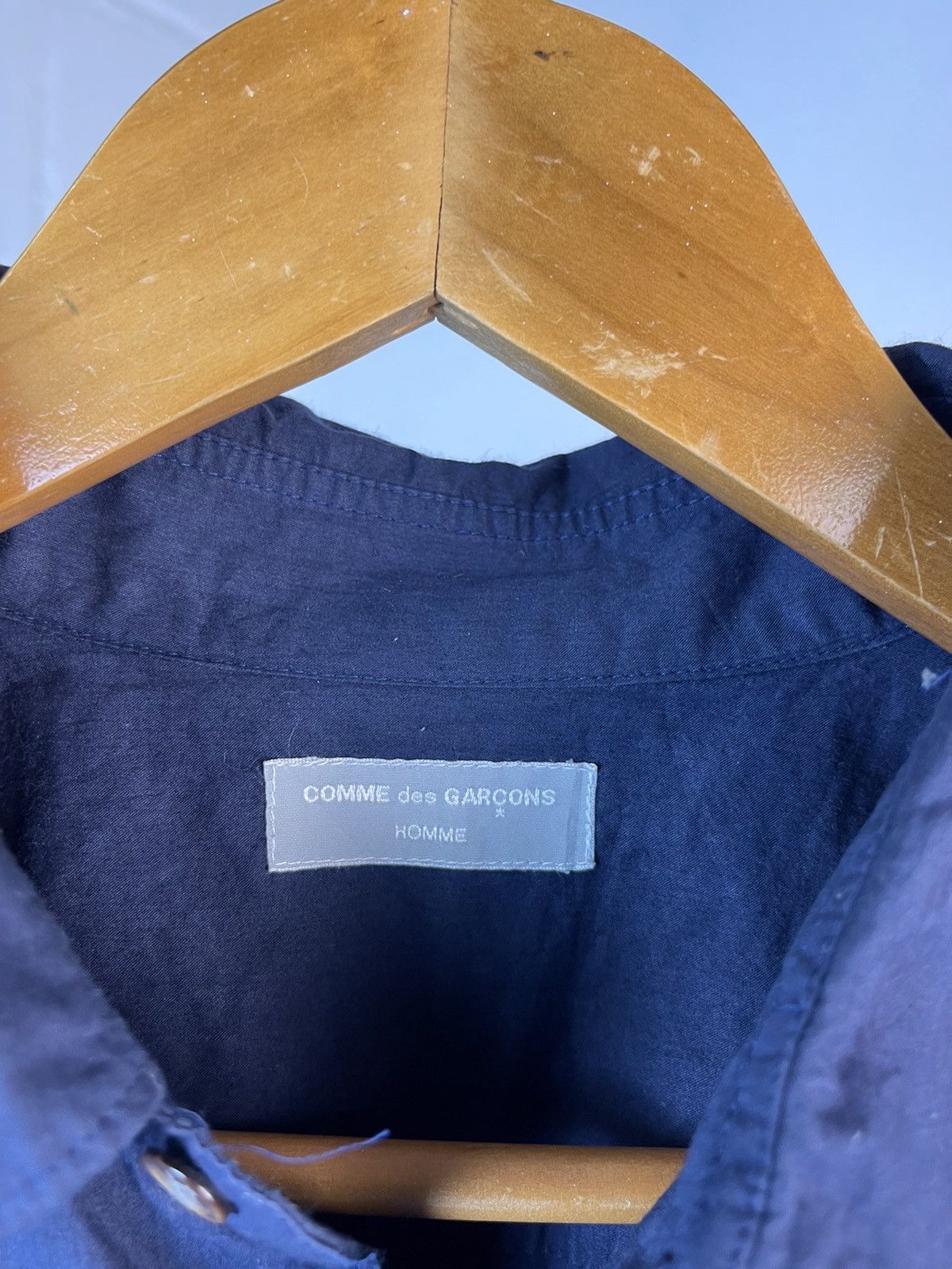 Comme des Garcons Homme 2000s Comme Des Garçons Homme Button Ups Shirt Size US XL / EU 56 / 4 - 6 Thumbnail