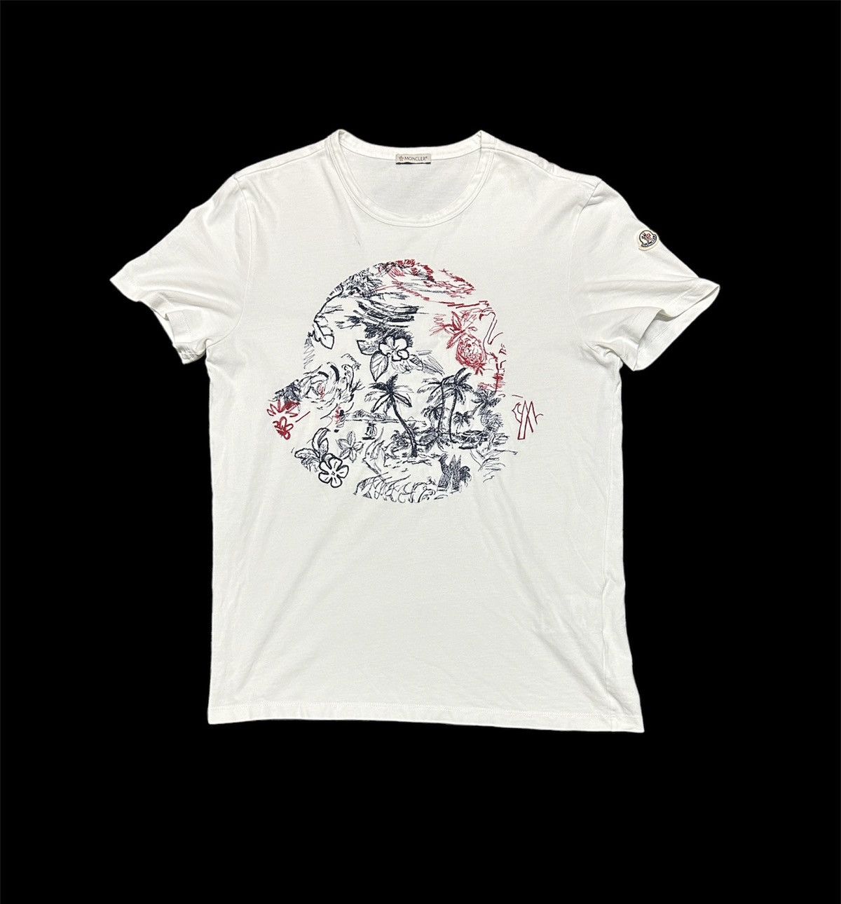 Moncler Moncler hawaii big logos Size US M / EU 48-50 / 2 - 1 Thumbnail