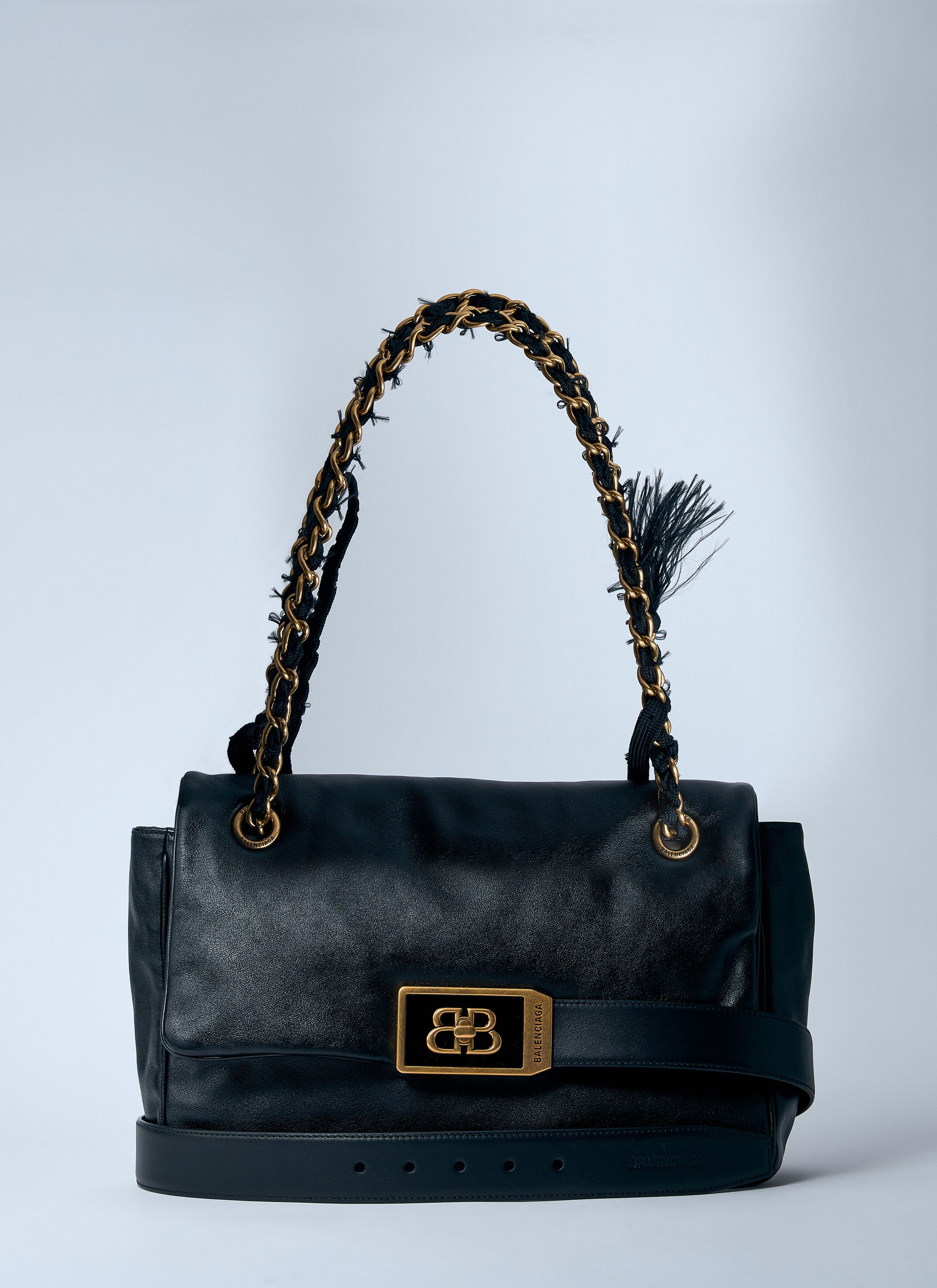 Balenciaga Modu Flap Shoulder Bag, Women's