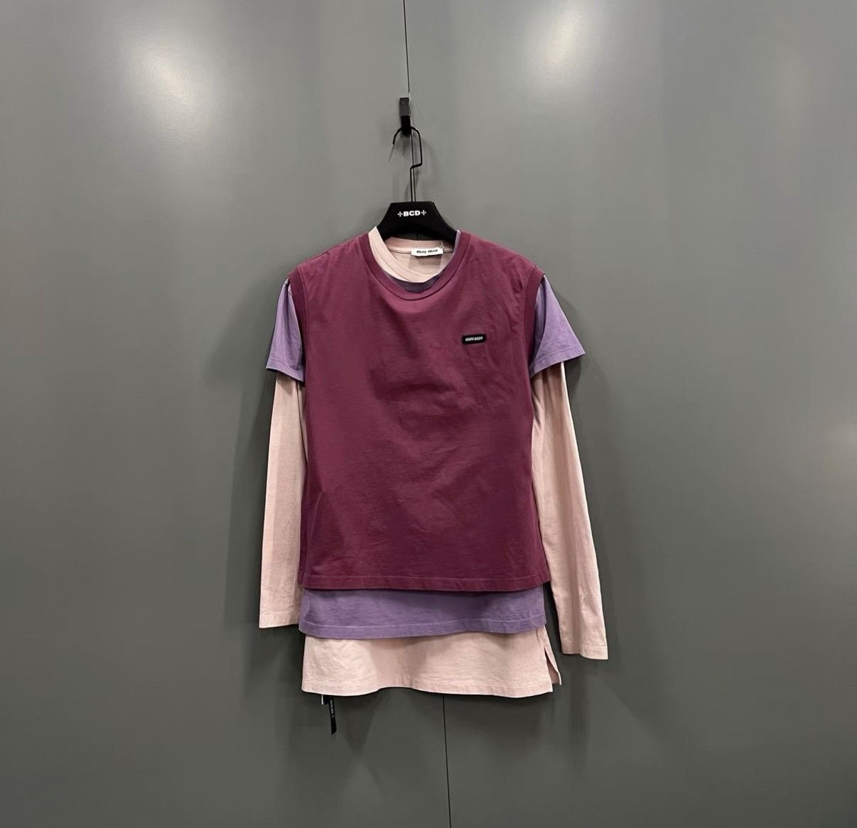 Miu Miu Miu Miu Holiday Collection Solid Logo Three-piece Set J41 Size M / US 6-8 / IT 42-44 - 1 Thumbnail
