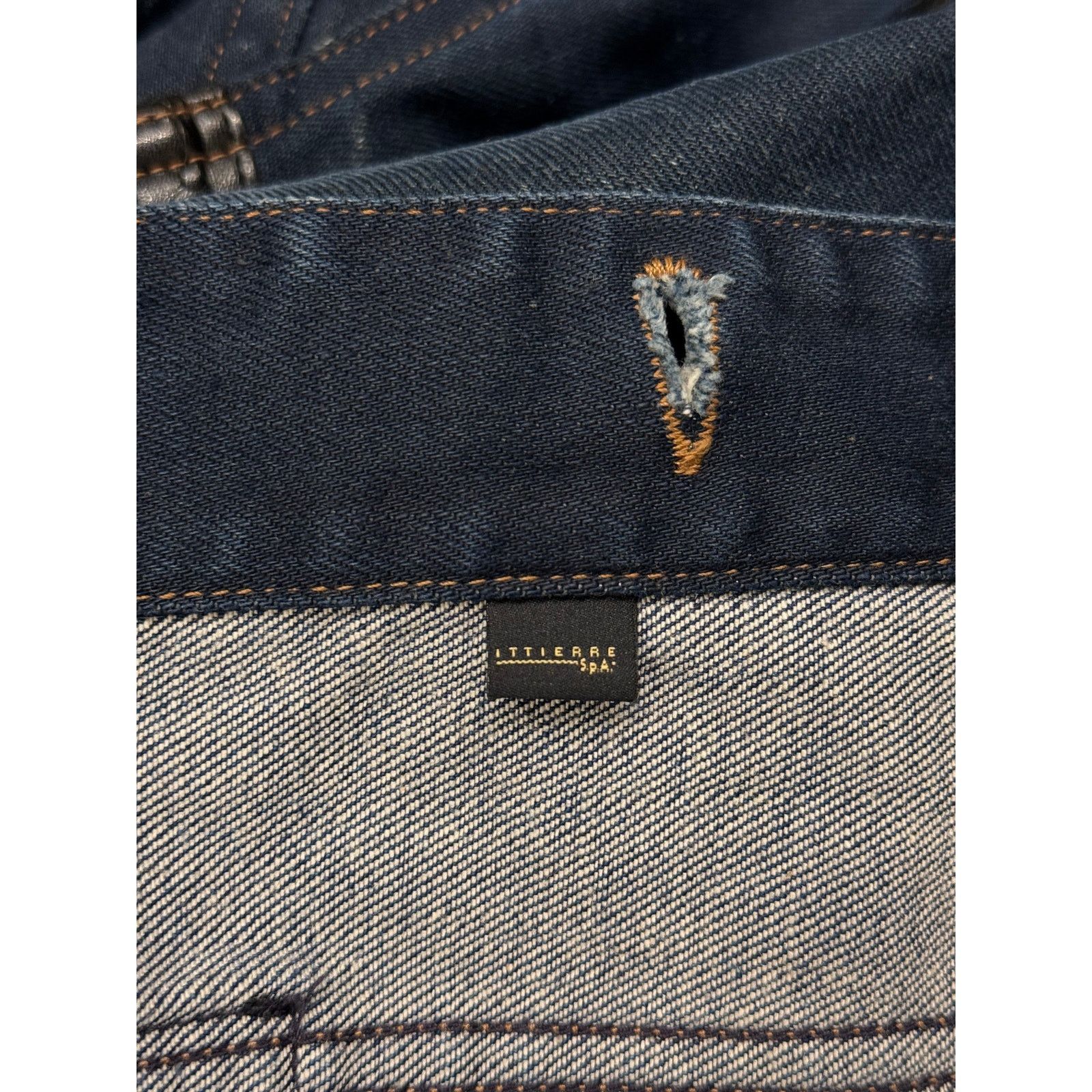 Roberto Cavalli SS 2005 Cavalli denim jacket with leather details Size US XS / EU 42 / 0 - 9 Thumbnail