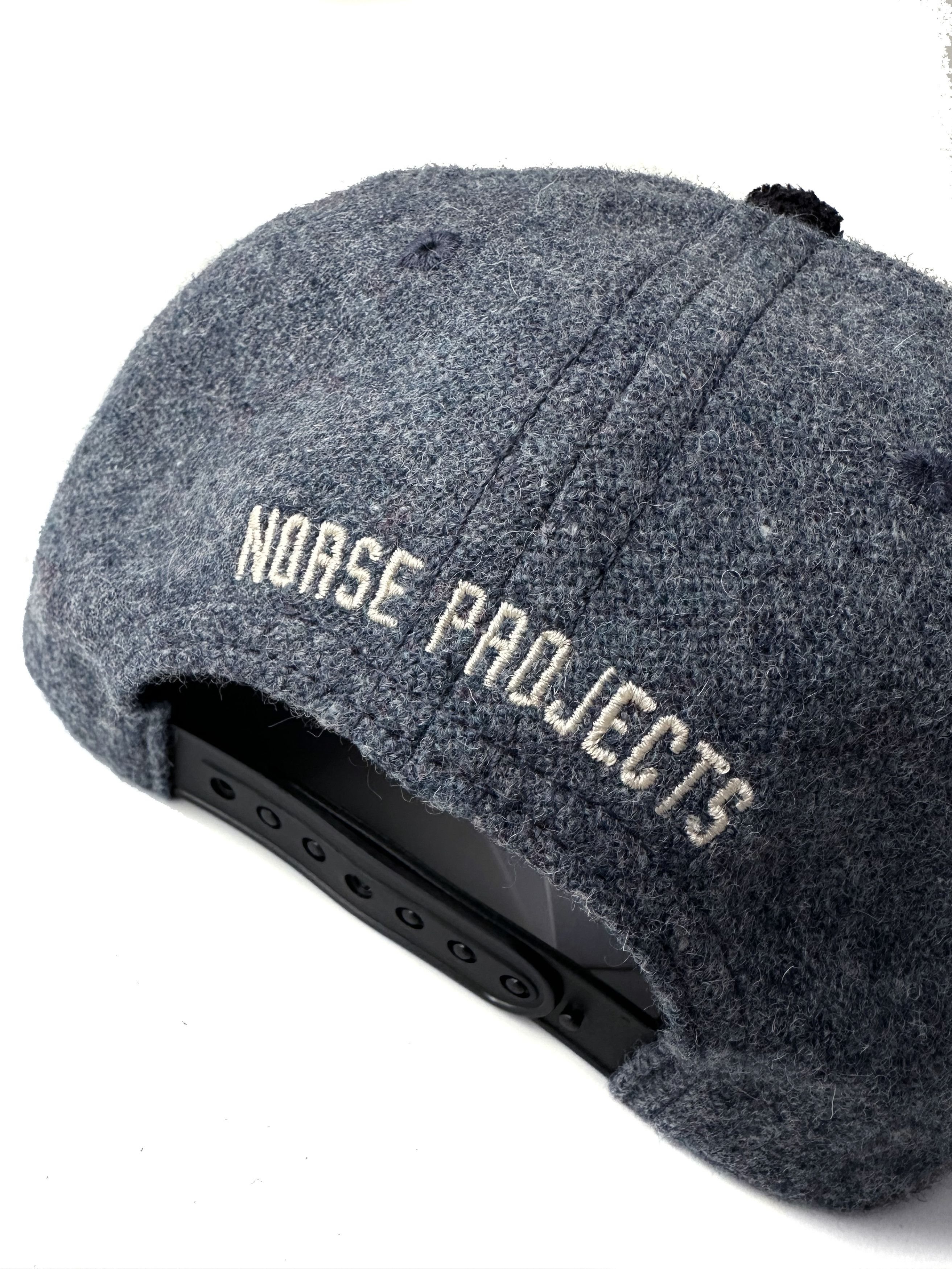 Norse Projects Norse Projects Wool Cord Indigo Trucker hat Size ONE SIZE - 5 Thumbnail