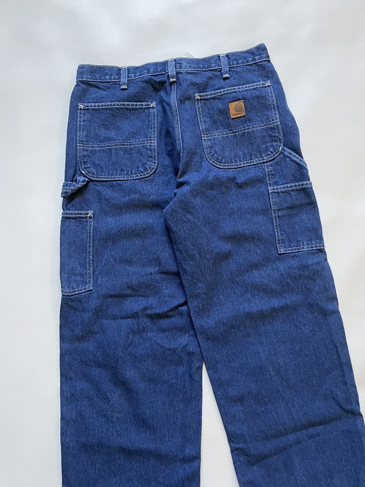 Carhartt × Vintage Carhartt denim carpenters pants Size US 34 / EU 50 - 2 Thumbnail