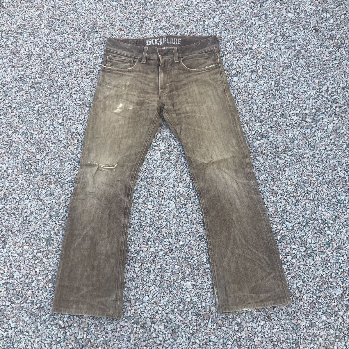 Edwin EDWIN 503 BLUE TRIP BOOTCUT FLARE JEANS Size US 30 / EU 46 - 1 Thumbnail
