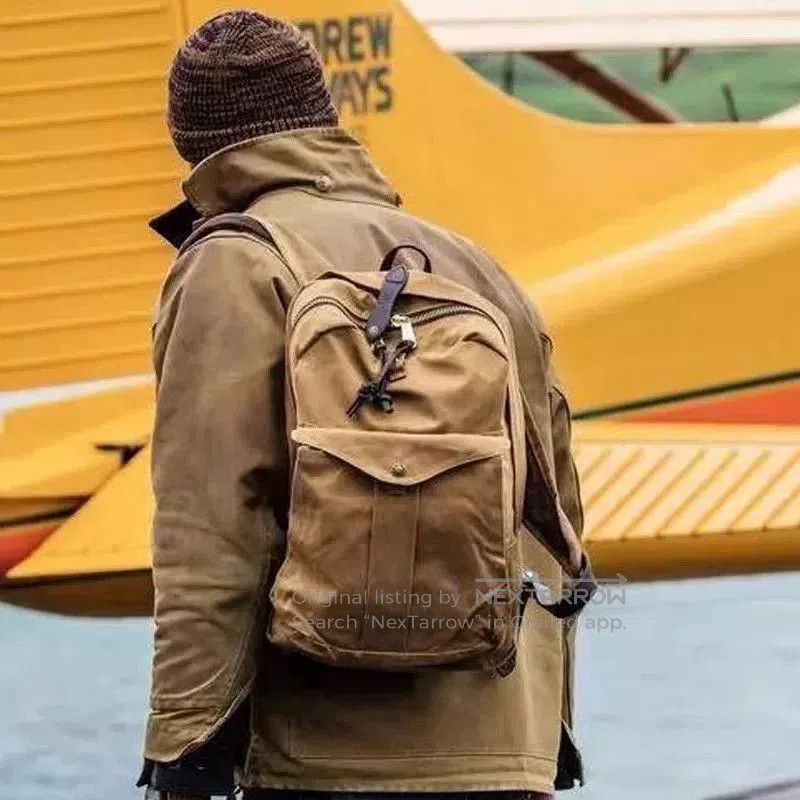 Filson Filson 70307 Waxed Canvas Backpack. Size ONE SIZE - 1 Thumbnail