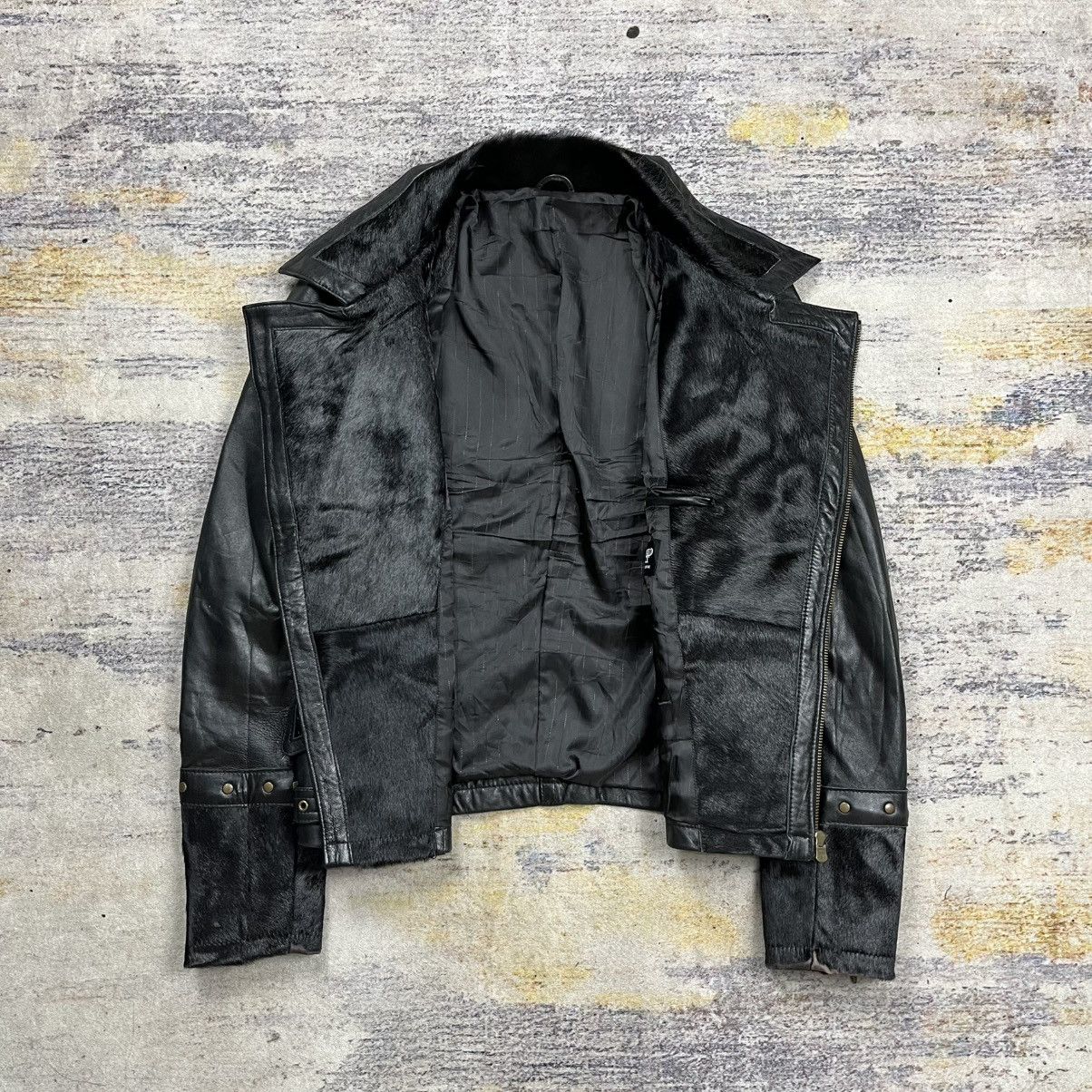 Tornado Mart Rare Tornado mart double rider pony hair leather jacket Size US M / EU 48-50 / 2 - 11 Thumbnail