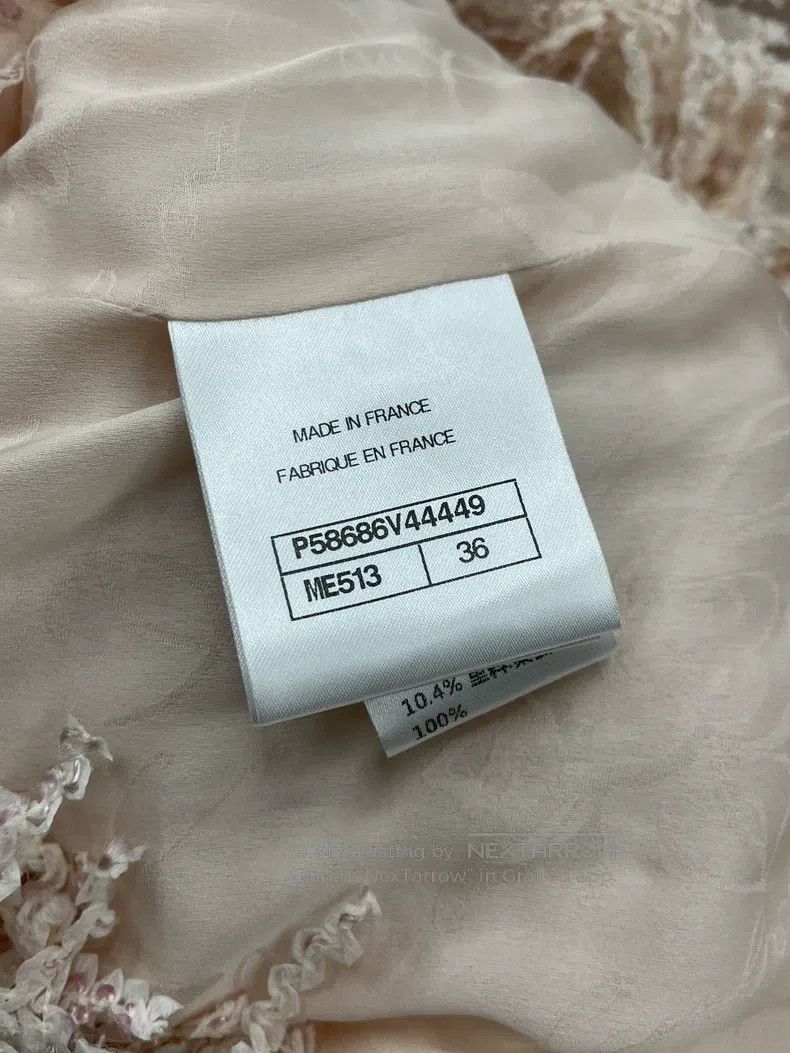 Chanel Chanel Waterfall series pink tassel short sleeves Size XS / US 0-2 / IT 36-38 - 6 Thumbnail