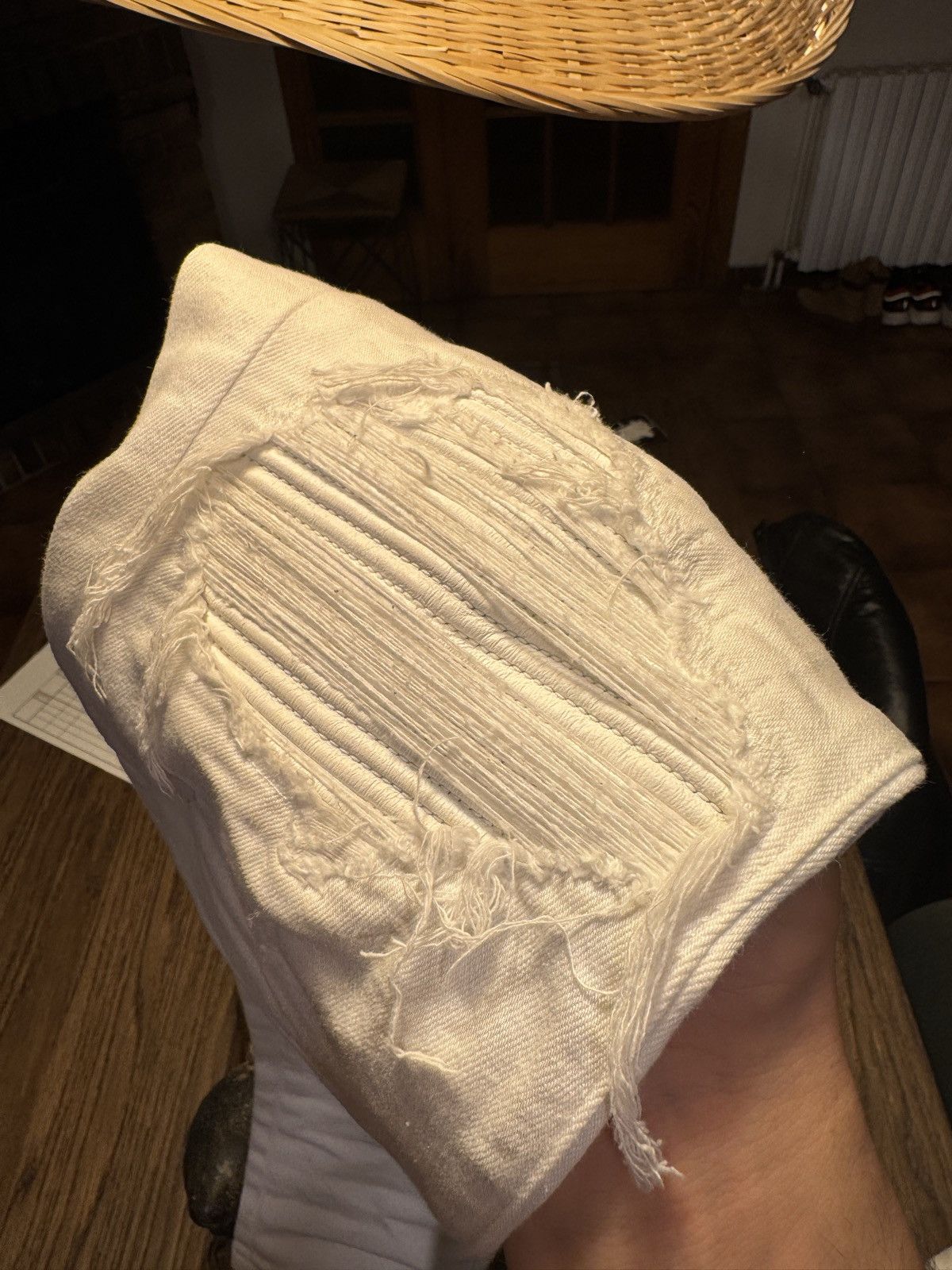 Amiri Crazy!! Amiri jeans white patch mx1’s Size US 30 / EU 46 - 2 Thumbnail