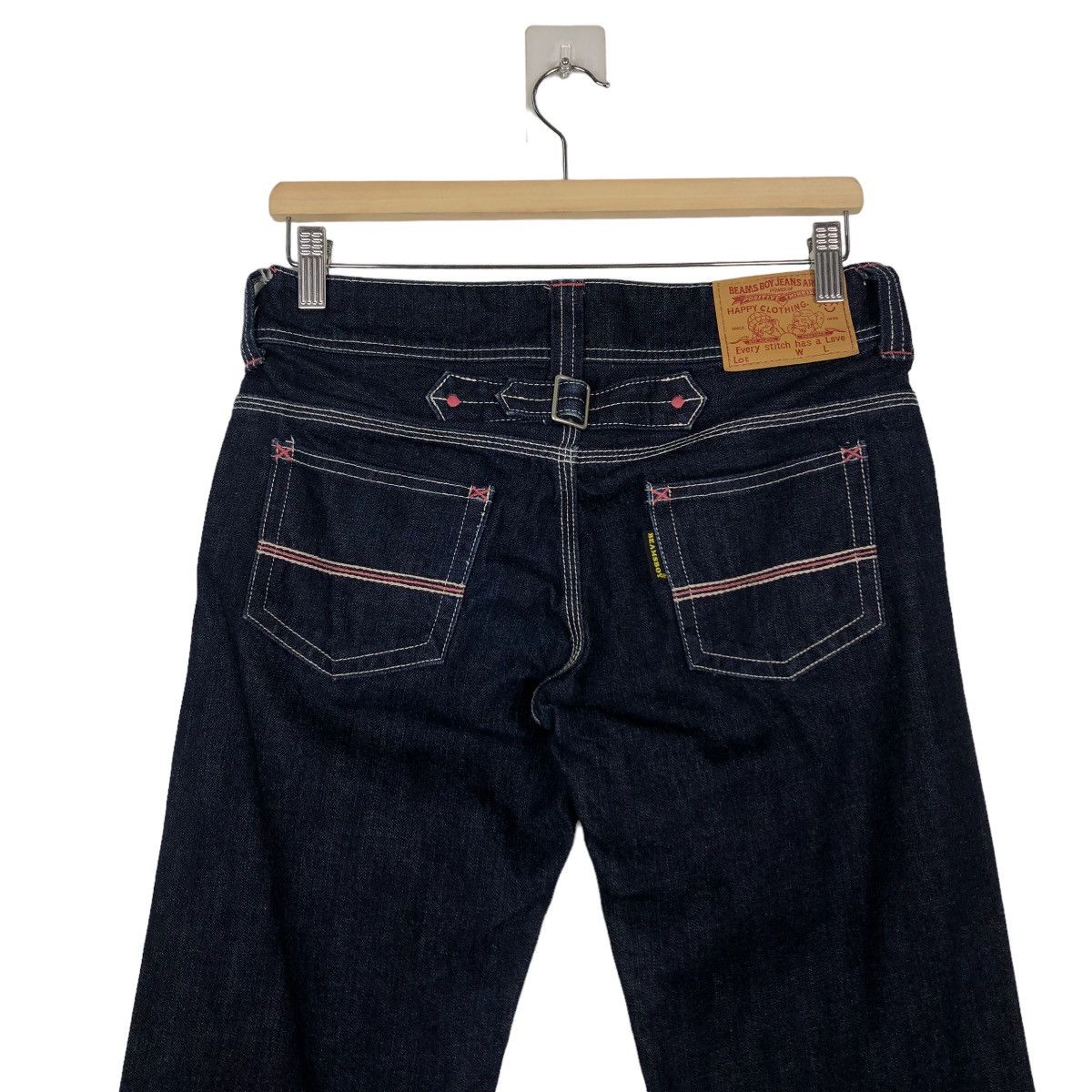 Japanese Brand 🔥Straight Cut Denim Jeans Beams Boy Japan Size US 30 / EU 46 - 8 Thumbnail
