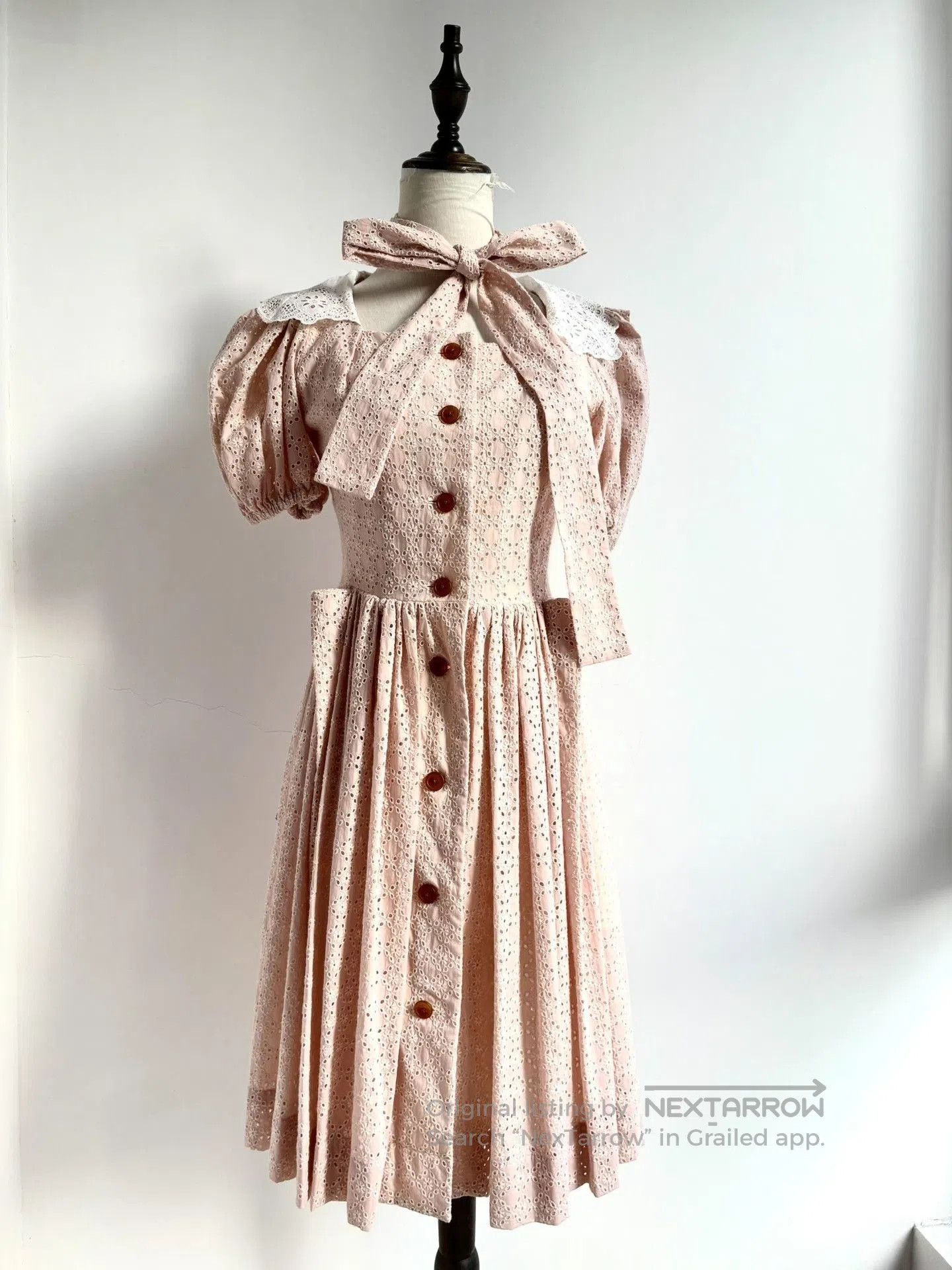 Vivienne Westwood Vivienne Westwood Vintage Pink Lace Dress. Size M / US 6-8 / IT 42-44 - 4 Thumbnail