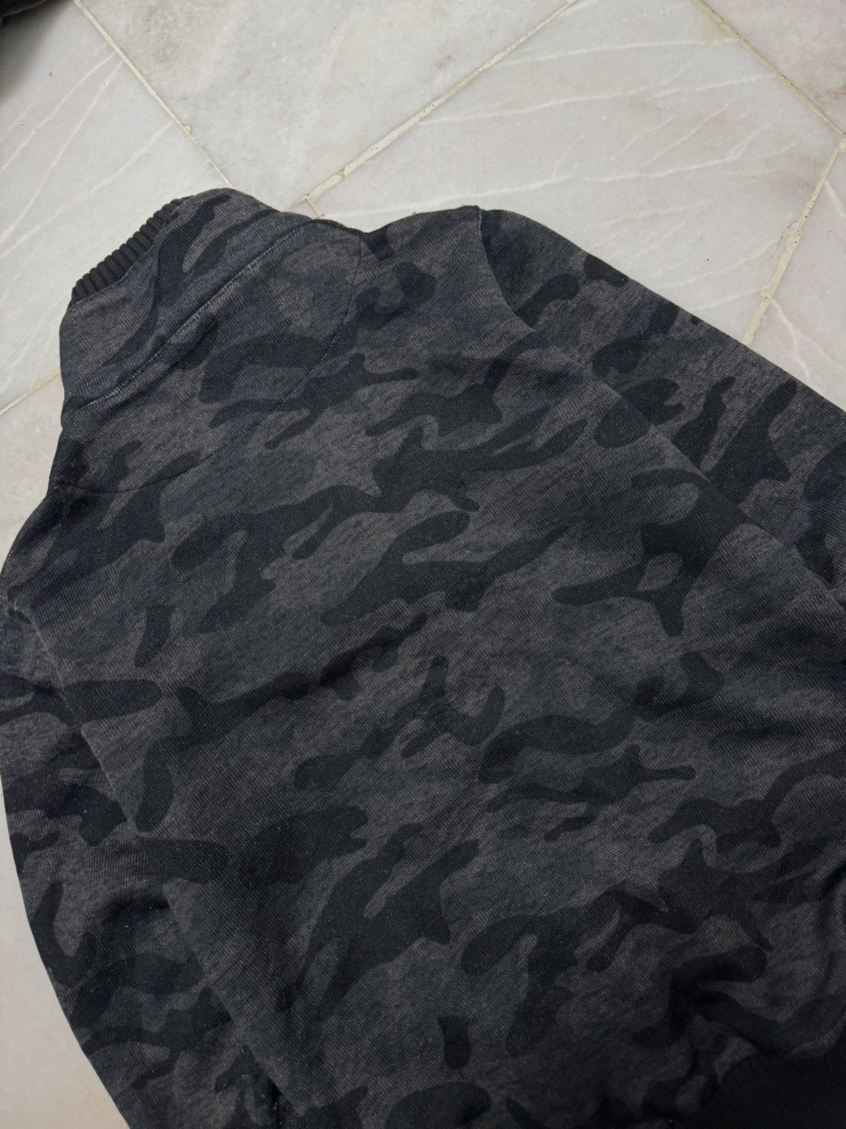 In The Attic INTHEATTIC HOMME SWEATER BONO STYLE CAMOUFLAGE ZIPPER Size US S / EU 44-46 / 1 - 13 Thumbnail