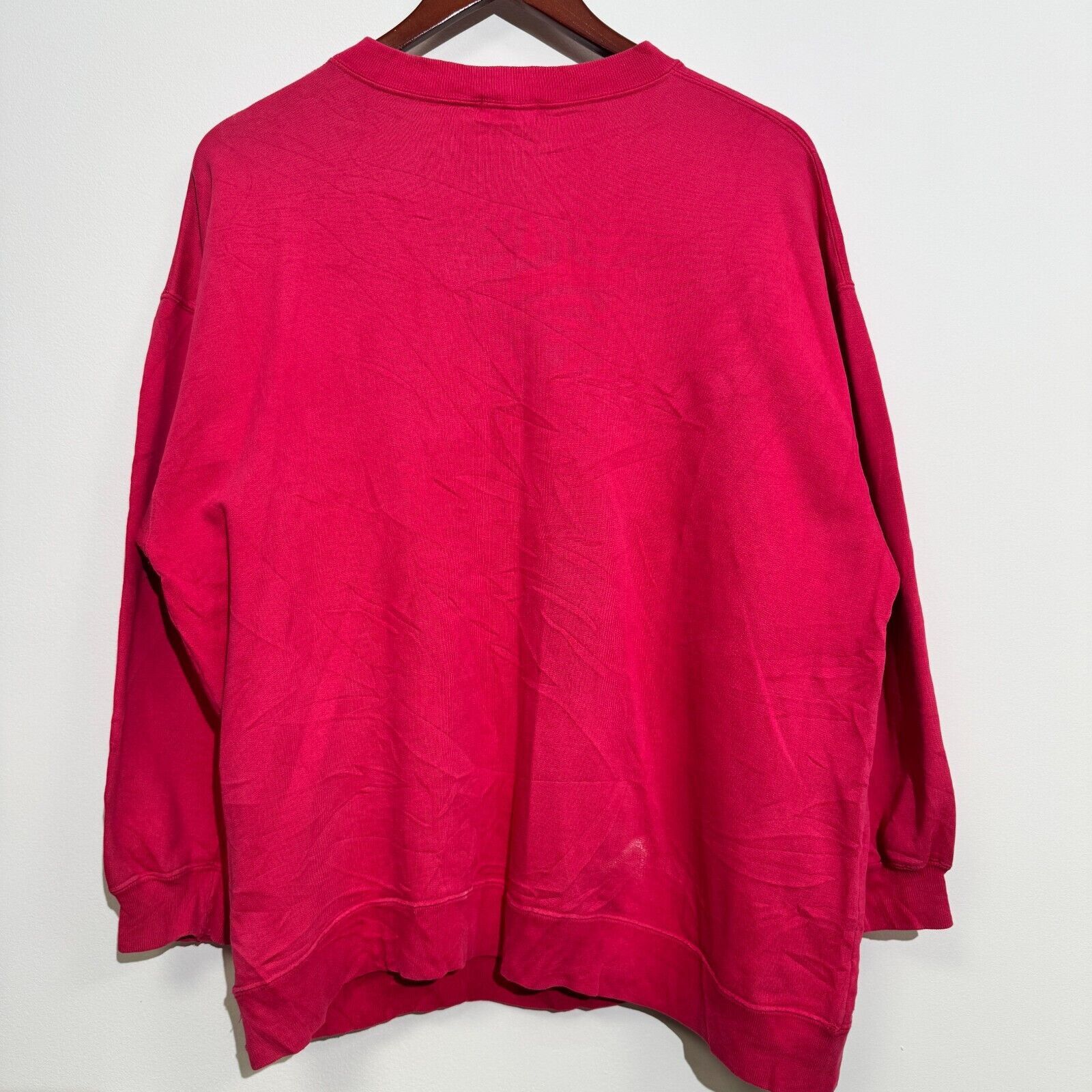 Vintage Vintage Unisex Pink Cotton Crewneck Size M Mexx 90s Y2k Size US M / EU 48-50 / 2 - 9 Thumbnail
