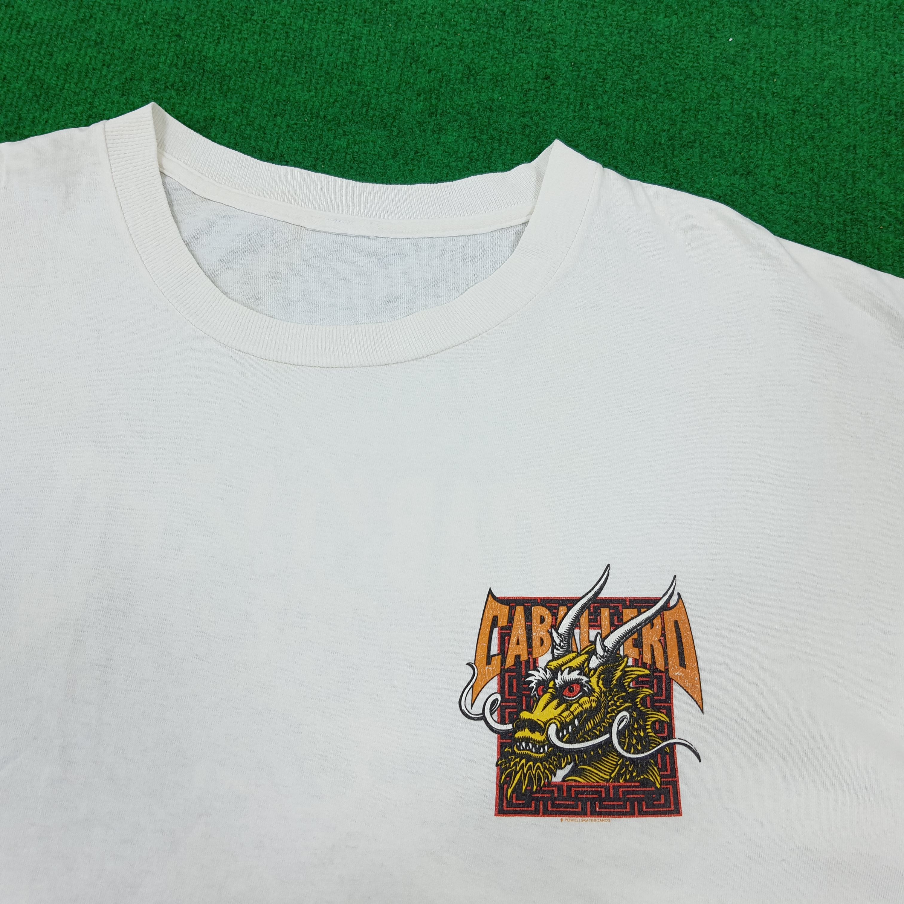 Powell Peralta × Vintage Vintage Powell Peralta Skateboards Dragon Tshirt Size US XL / EU 56 / 4 - 4 Thumbnail