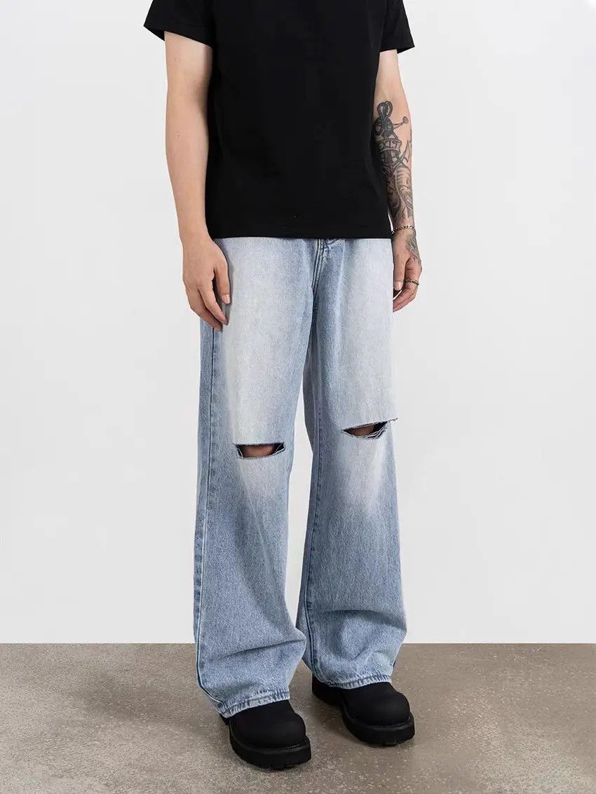 Designer × Japanese Brand Vintage Hip Hop Street Loose Casual Pants Size US 32 / EU 48 - 3 Thumbnail