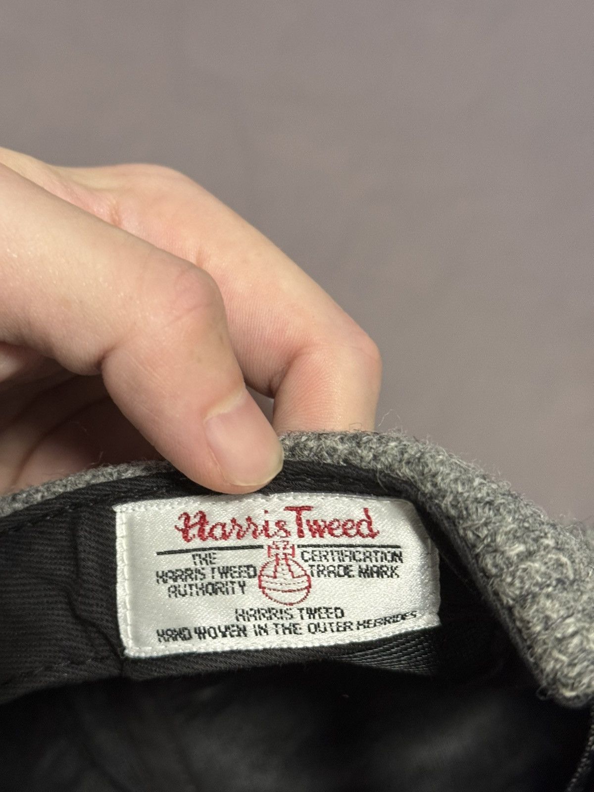 Supreme Supreme fw12 2012 Harris Tweed wool 5-Panel camp cap grey Size ONE SIZE - 4 Thumbnail