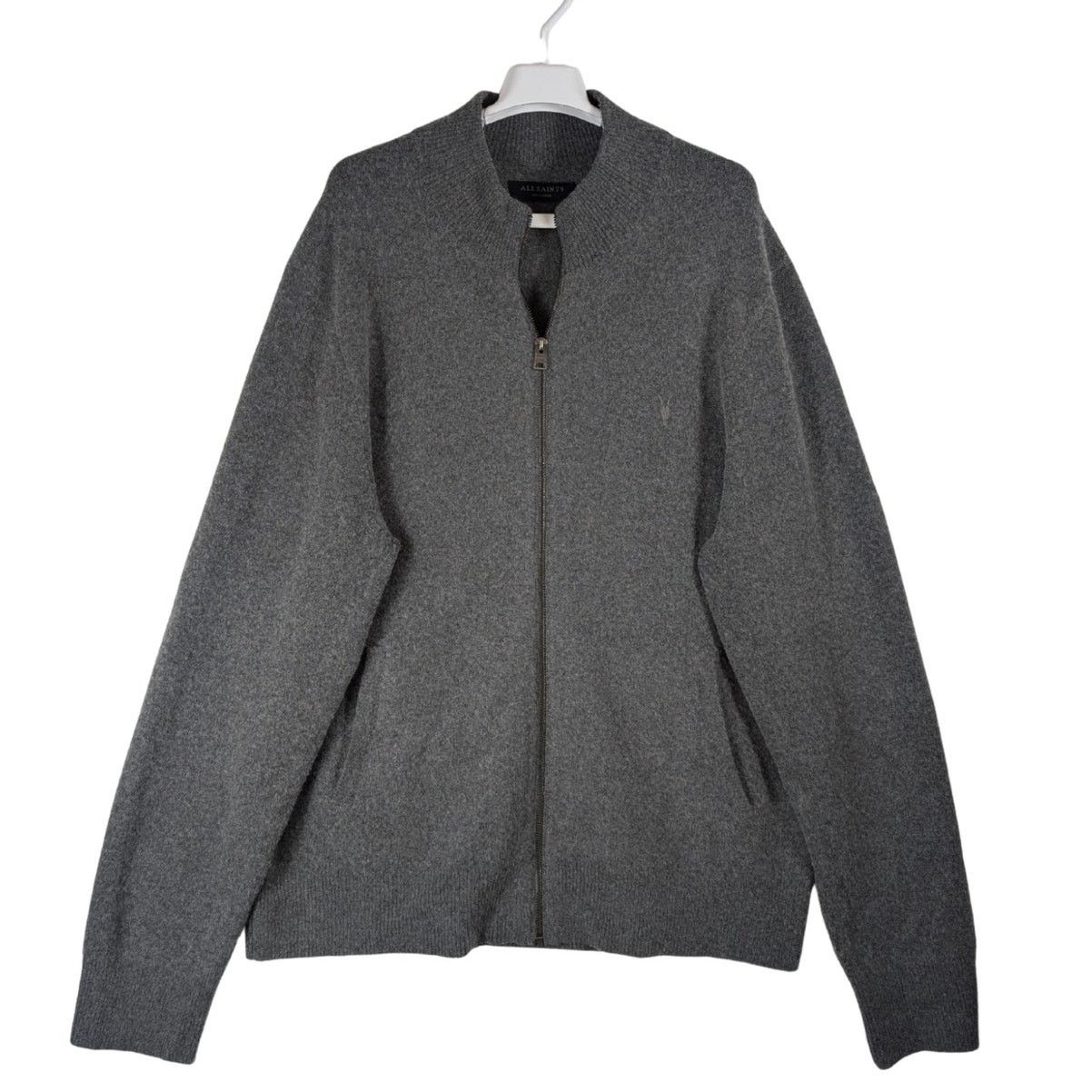 Allsaints AllSaints Statten Ramskull Knit Jumper Jacket Men Size XXL Size US XXL / EU 58 / 5 - 1 Thumbnail
