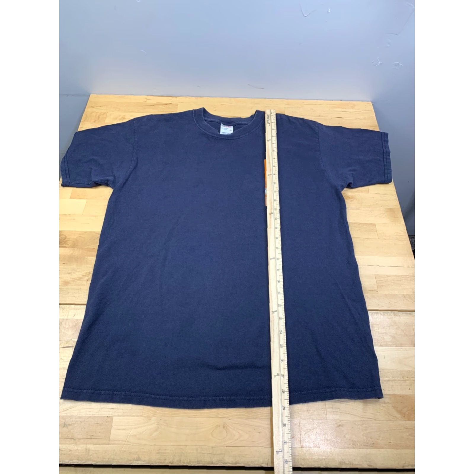 Anvil VINTAGE Warner Bros T Shirt Mens L Blue 2002 Watch the Frog 11480 Size US L / EU 52-54 / 3 - 4 Thumbnail