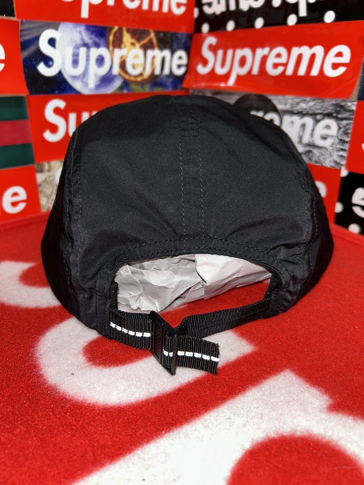 Supreme Supreme Holographic Logo Camp Cap Black SS19 NEW Size ONE SIZE - 4 Thumbnail