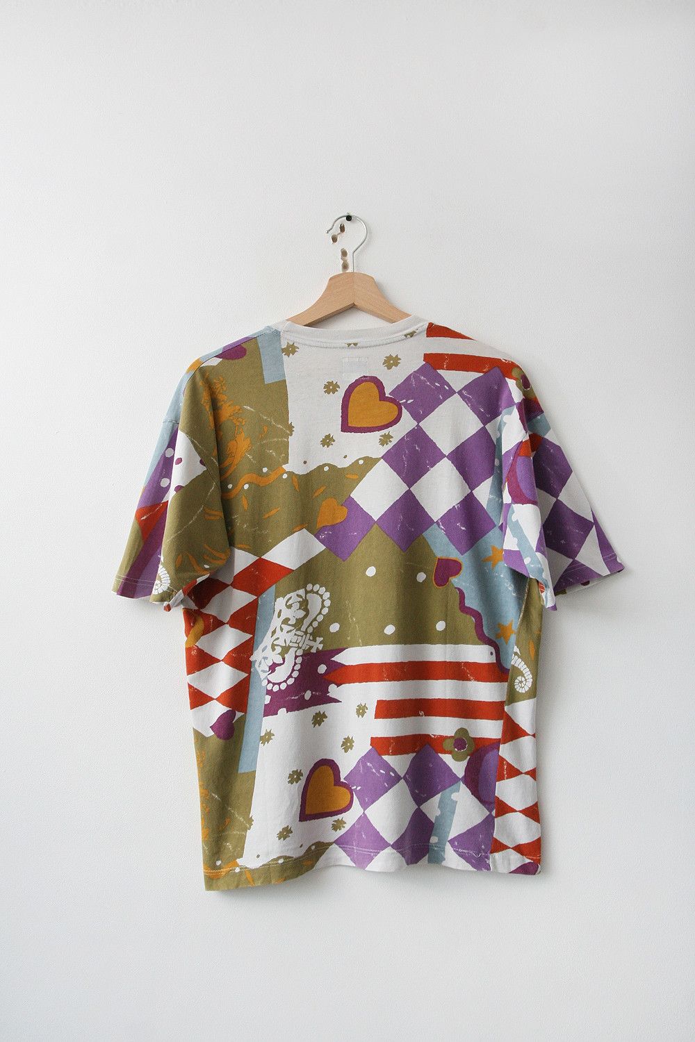 Moschino Vintage Moschino Jeans Italy 90s Abstract Art T Shirt Rare Size M / US 6-8 / IT 42-44 - 5 Thumbnail