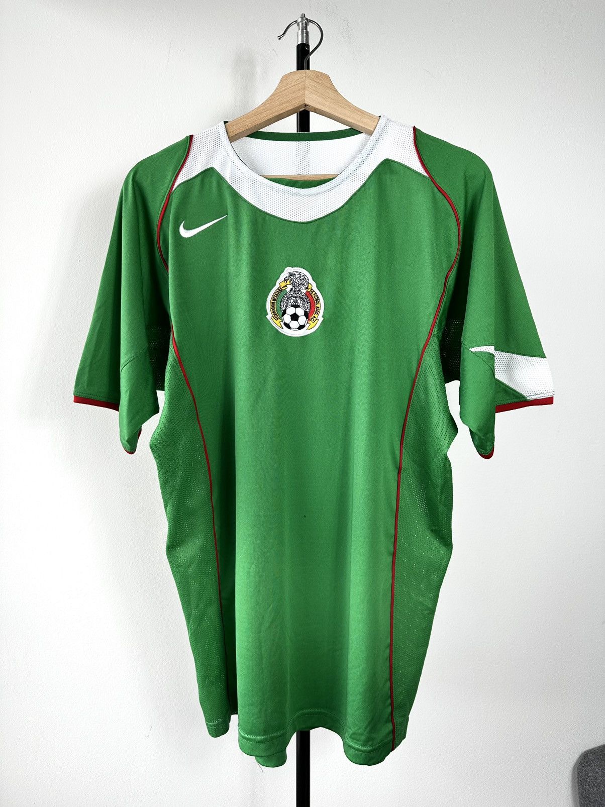 Nike Mexico National Team 2004/2006 Home Jersey - Total 90