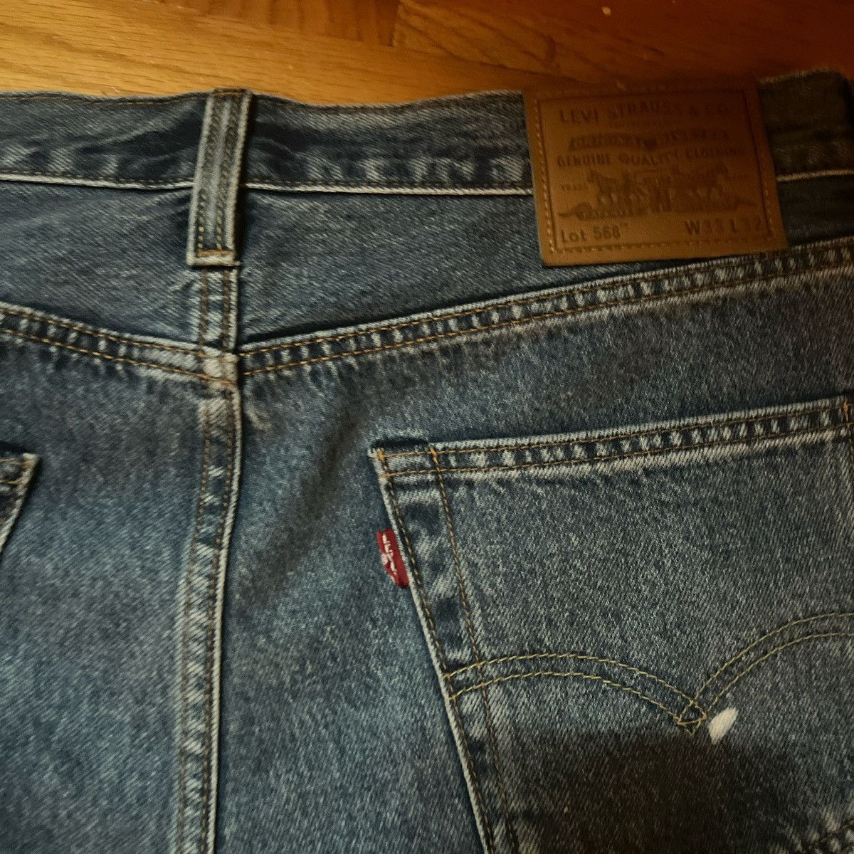 Levi's Brans new premium Levis loose straight size 33/32 Size US 33 - 4 Thumbnail