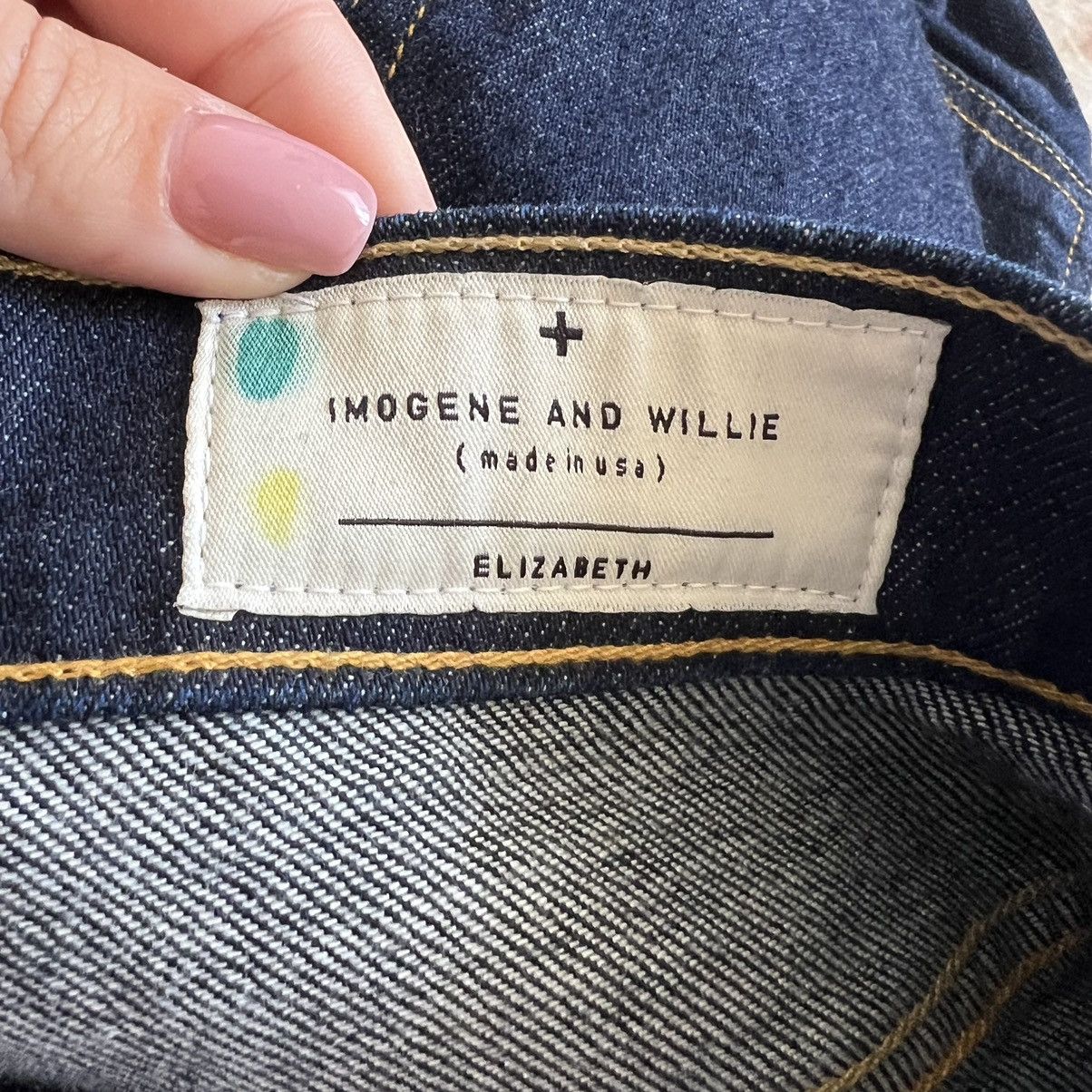 Imogene + Willie imogene and willie elizabeth indigo blue jeans size 26 Size 26" / US 2 / IT 38 - 5 Thumbnail