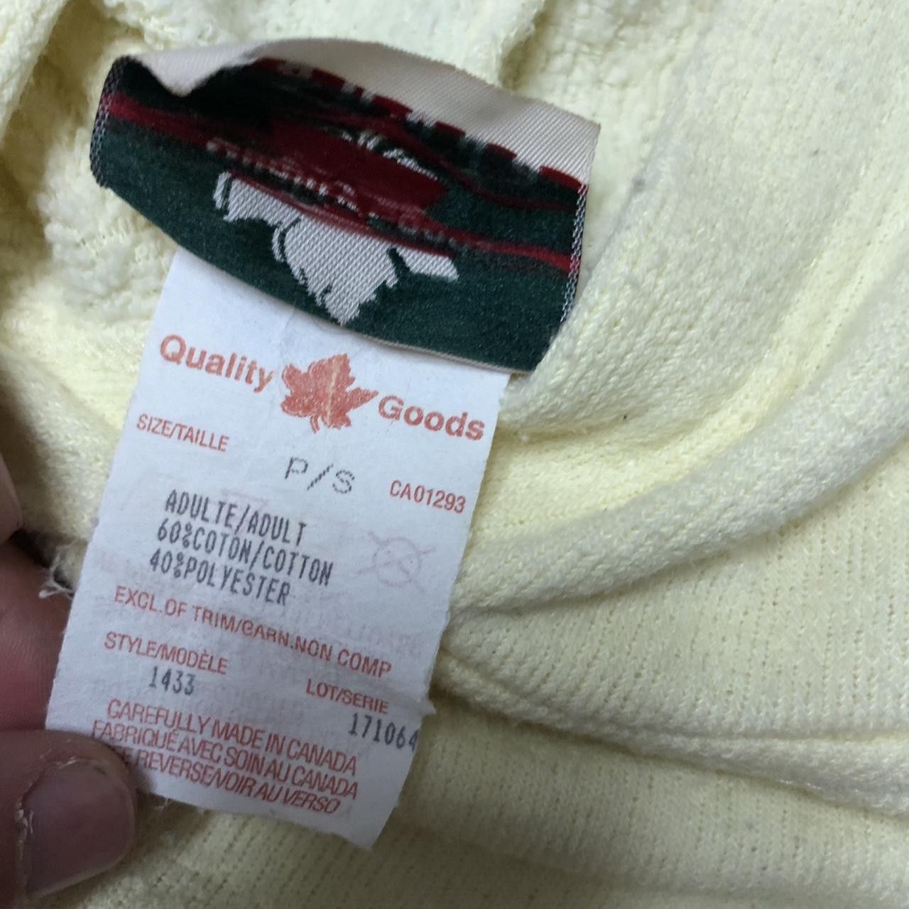 Other Cream and tan vintage hoodie with a relaxed fit hoodie Size S / US 4 / IT 40 - 4 Thumbnail