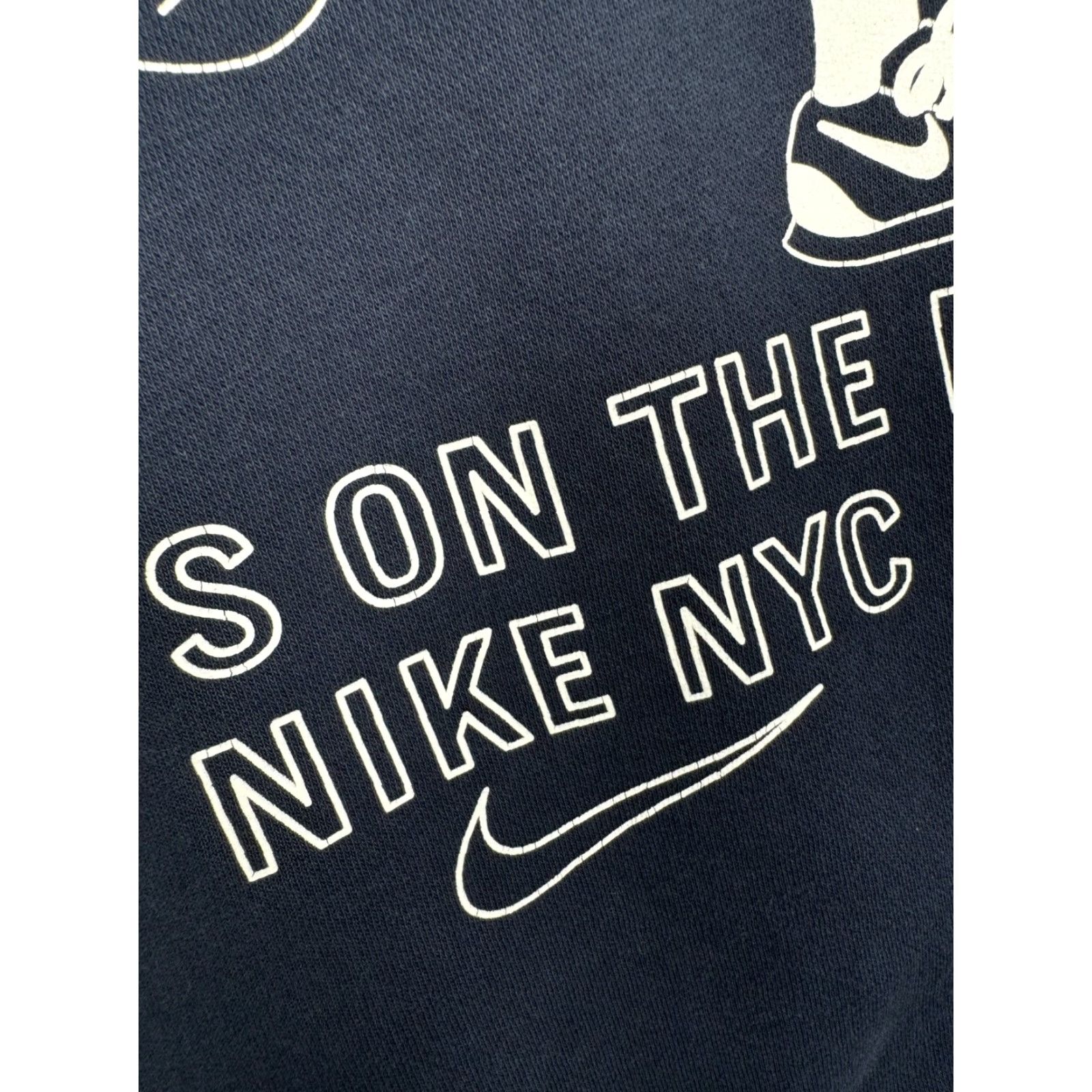 Nike Nike Hoodie Mens Large Navy Blue NYC Always On The Move Pullover Size US L / EU 52-54 / 3 - 4 Thumbnail