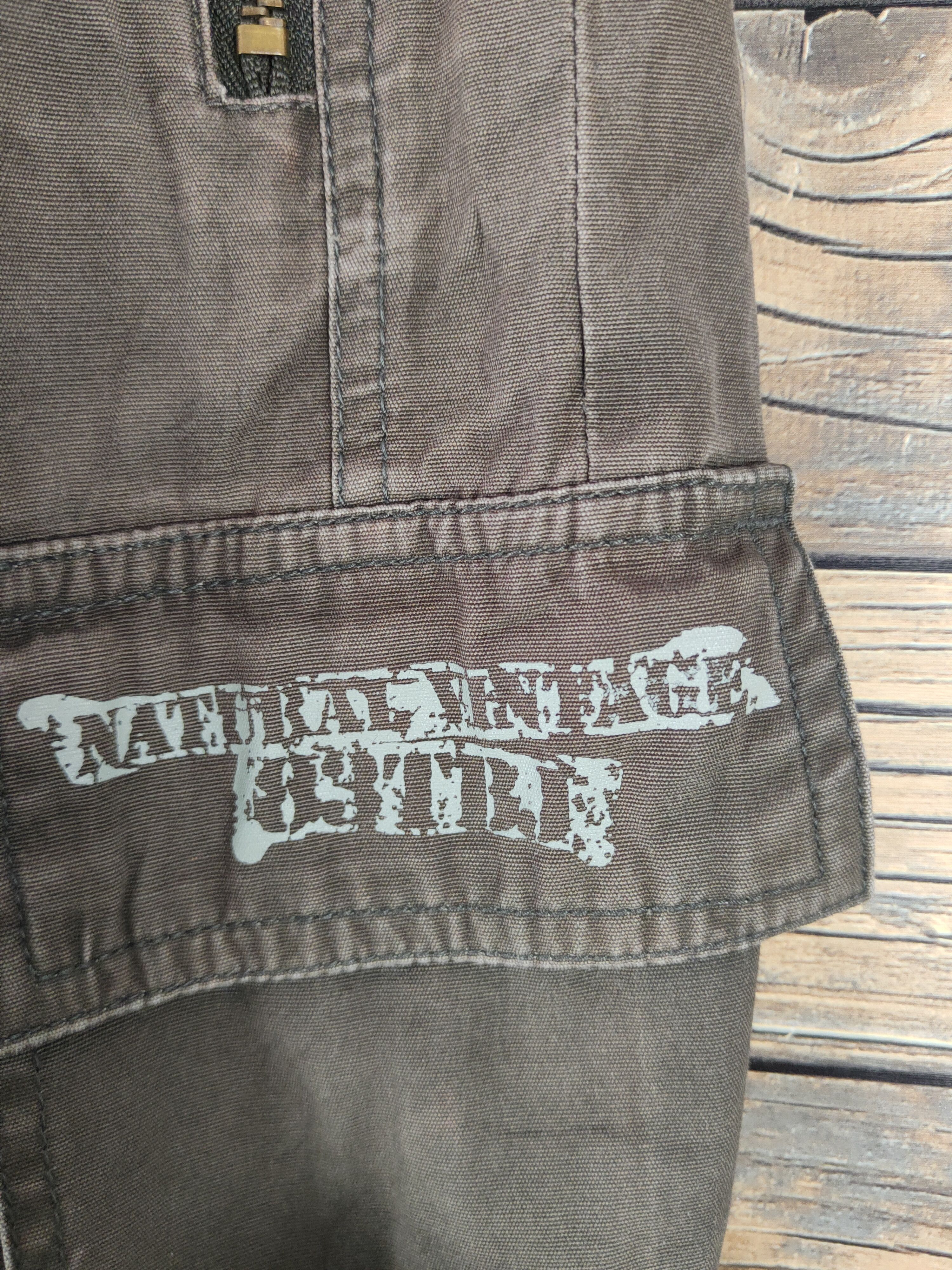 Japanese Brand DLL TBJ Jeans Brown Multipocket Tactical Cargo Pants #242 Size US 26 / EU 42 - 5 Thumbnail