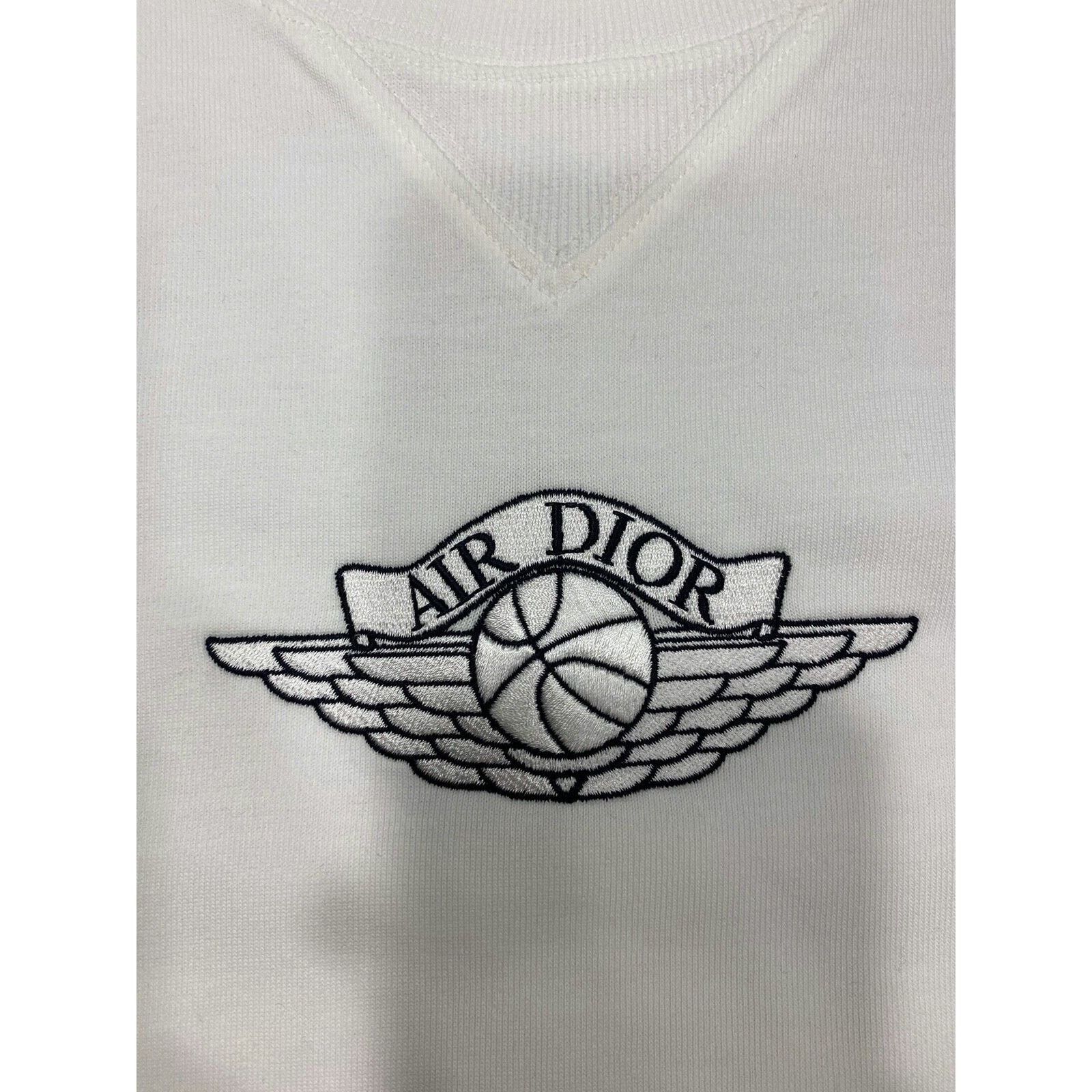 Dior Air Dior Jordaan Wings Basketball Cotton Tee T-shirt XL Size US XL / EU 56 / 4 - 4 Thumbnail