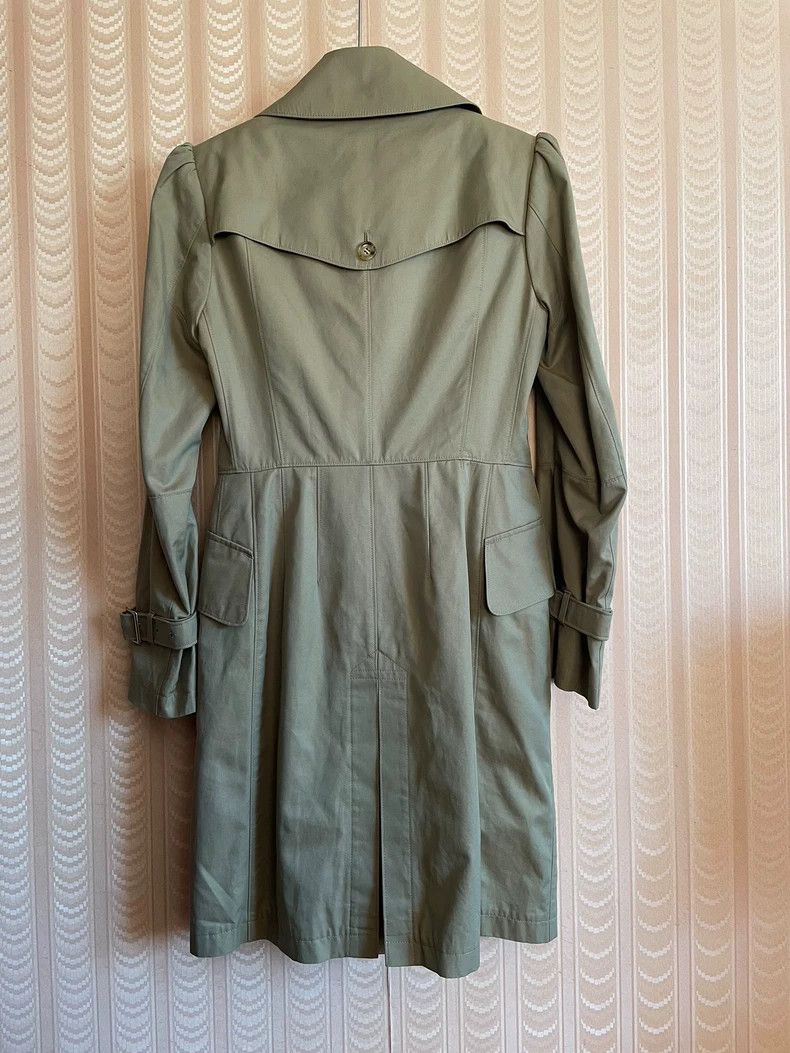 Comme des Garcons Comme Des Garcons Chameleon Green Double Breasted Windbrea Size S / US 4 / IT 40 - 2 Thumbnail