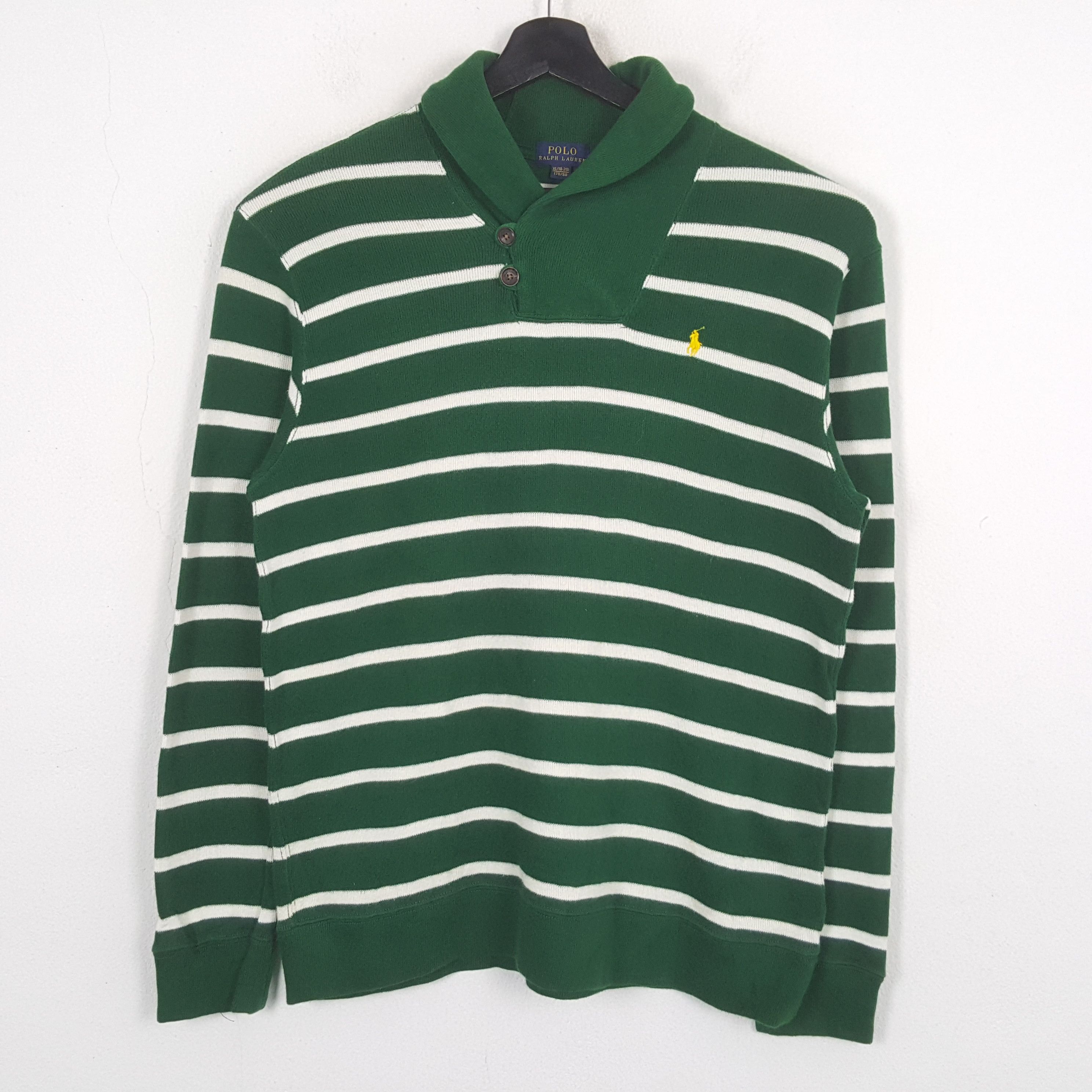 Polo Ralph Lauren POLO RALPH LAUREN Fashion Brand Stripe Sweatshirt C287N15 Size US S / EU 44-46 / 1 - 1 Thumbnail