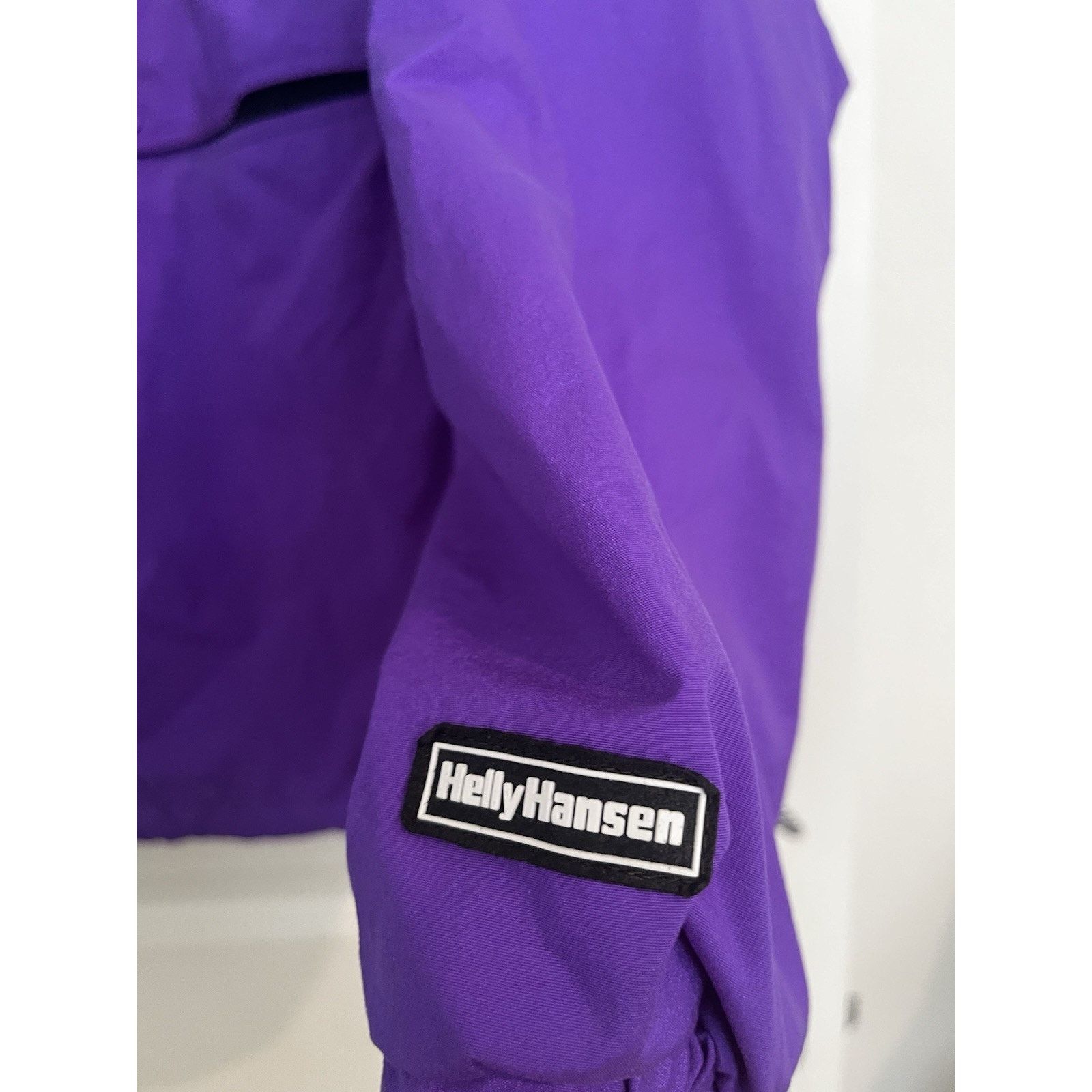 Helly Hansen Vtg Helly Hansen Anorak Jacket 90s Purple Teal L Hong Kong Size US L / EU 52-54 / 3 - 3 Thumbnail
