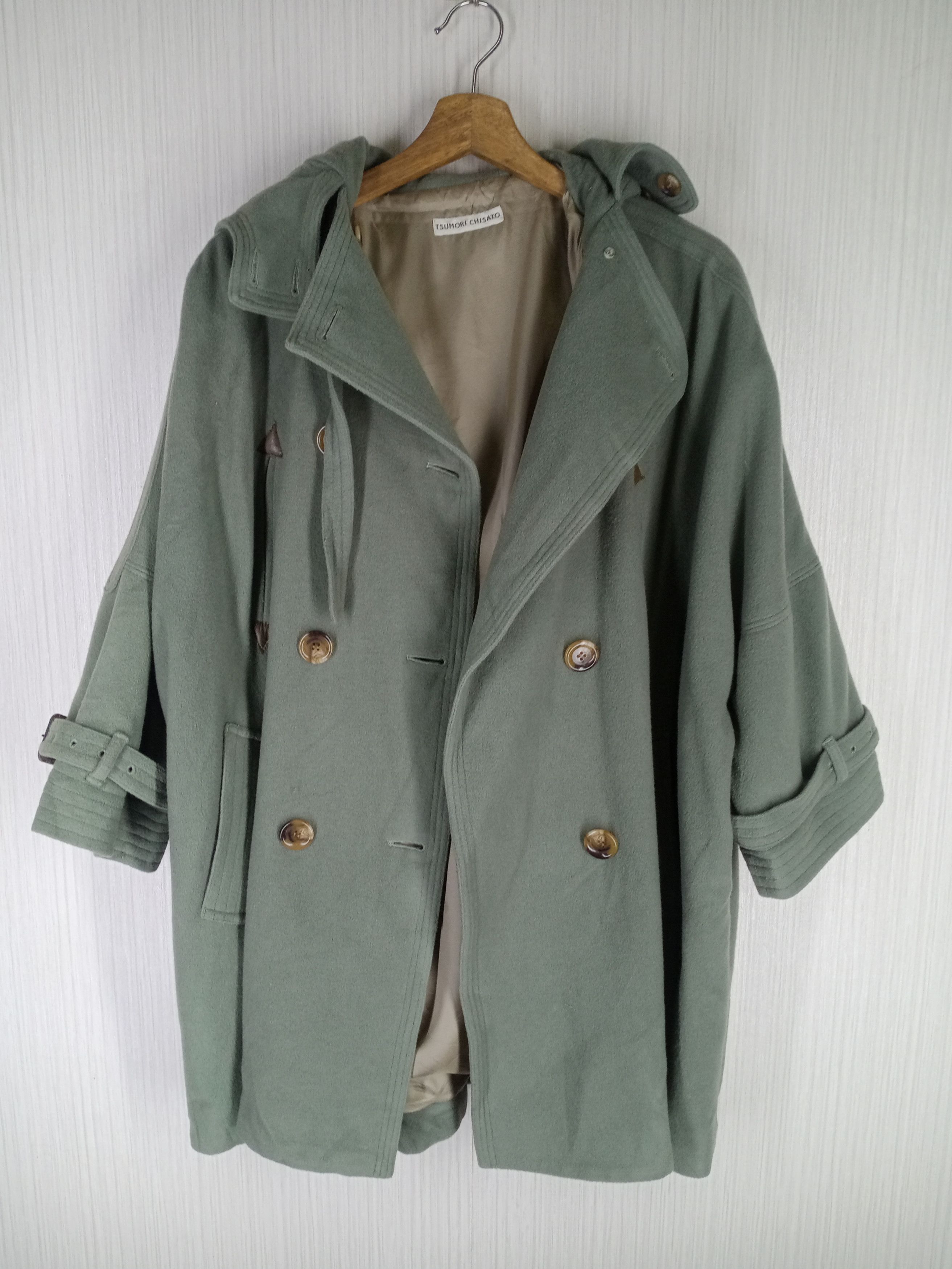 Issey Miyake Rare Vintage Issey Miyake Tsumori Chisato Double Breats Coat Size US XXL / EU 58 / 5 - 3 Thumbnail