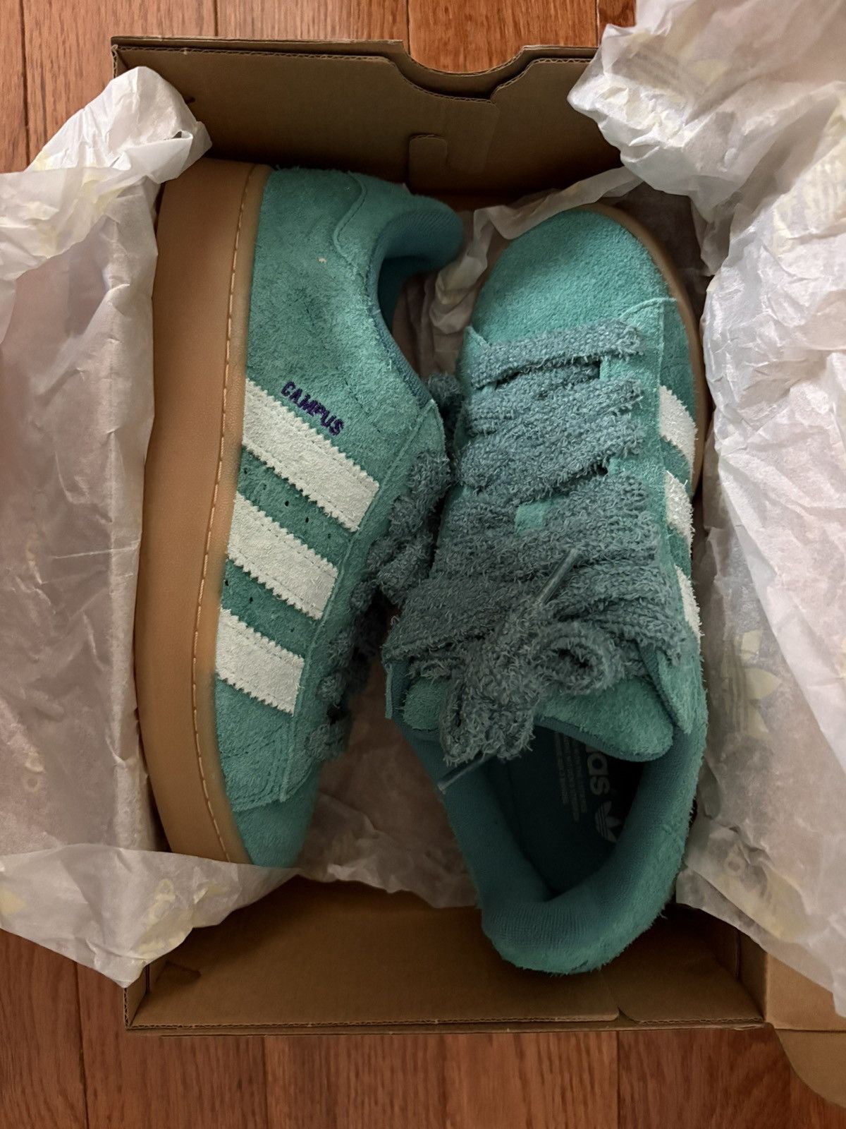 Adidas Adidas Campus Teal Size US 8.5 / IT 38.5 - 1 Thumbnail