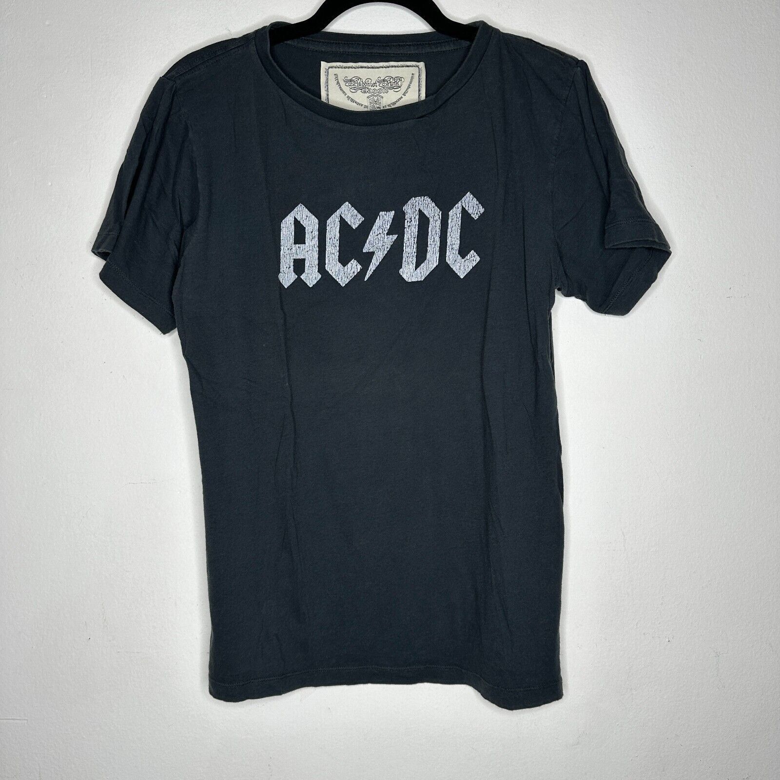 Other Buddhist Punk Black AC/DC Gray Graphic Short Sleeve Tee L Size L / US 10 / IT 46 - 15 Thumbnail