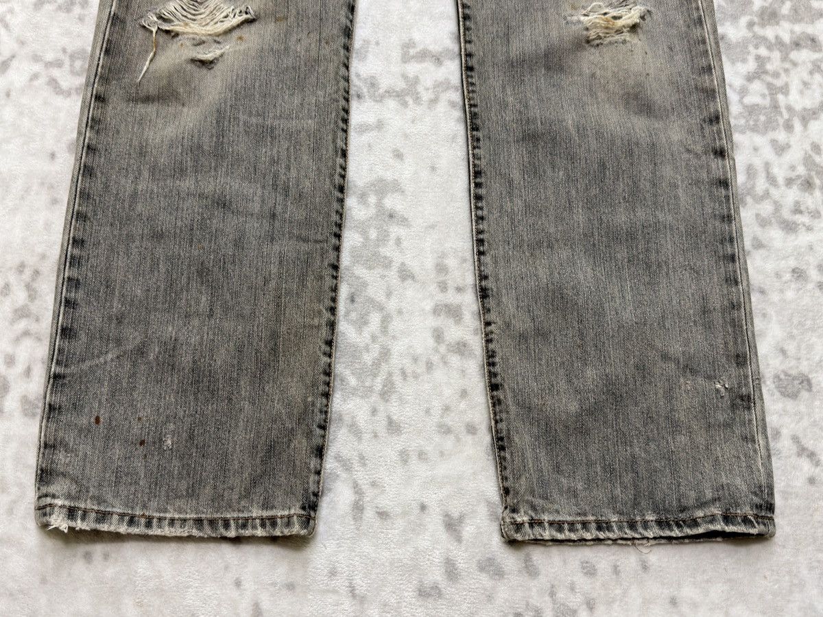 Levi's Vintage Levi's 501 Distressed Thrashed Mud Wash Denim Jeans Size US 32 / EU 48 - 7 Thumbnail