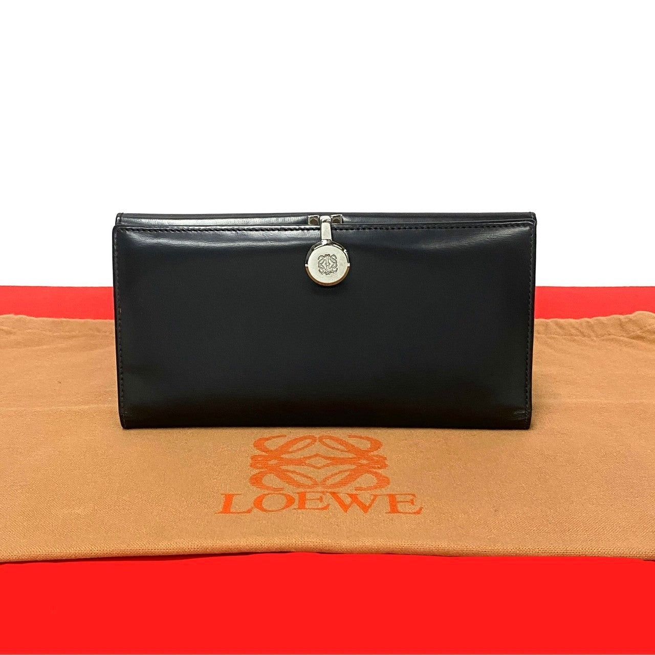 Loewe Loewe Wallets & Case Black Leather Size ONE SIZE - 1 Thumbnail