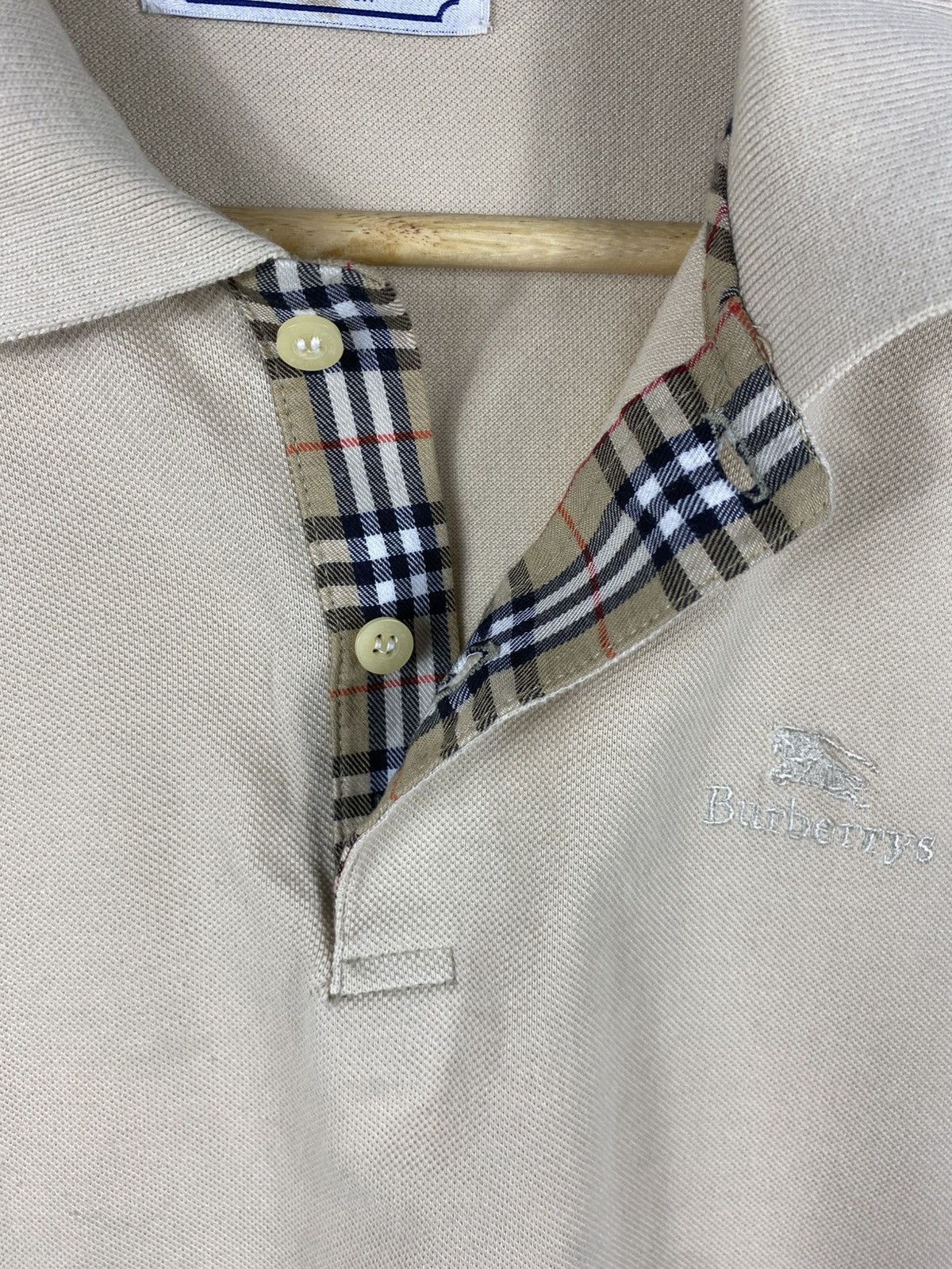 Burberry Vintage Burberrys Small Logo Embroidery Long Sleeve Size US M / EU 48-50 / 2 - 4 Thumbnail