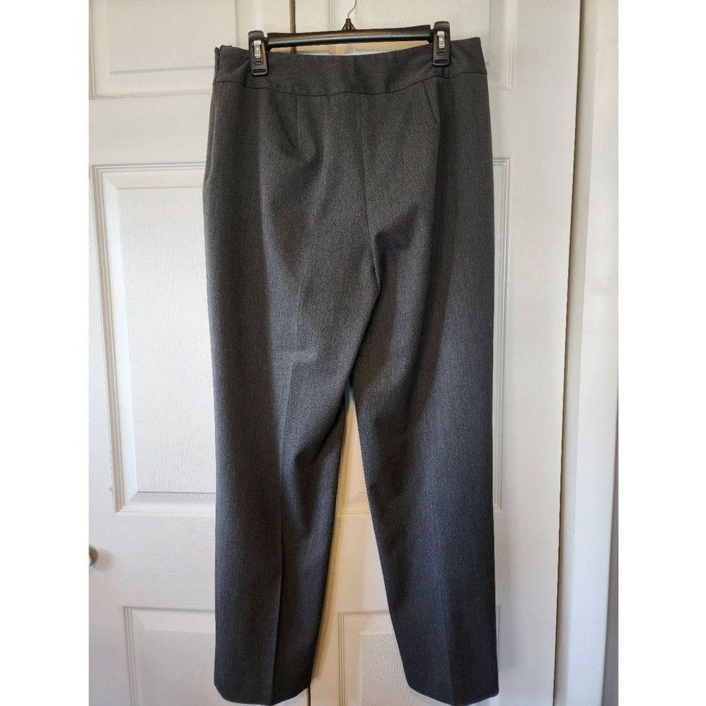 Talbots Talbots Gray Dress Pants Size 34" / US 12 / IT 48 - 3 Thumbnail