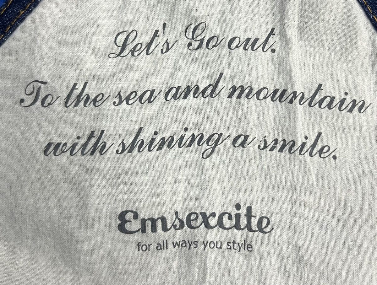 Japanese Brand VINTAGE EMSEXCITE FOR ALL WAYS YOU STYLE OVERALLS Size US 34 / EU 50 - 14 Thumbnail