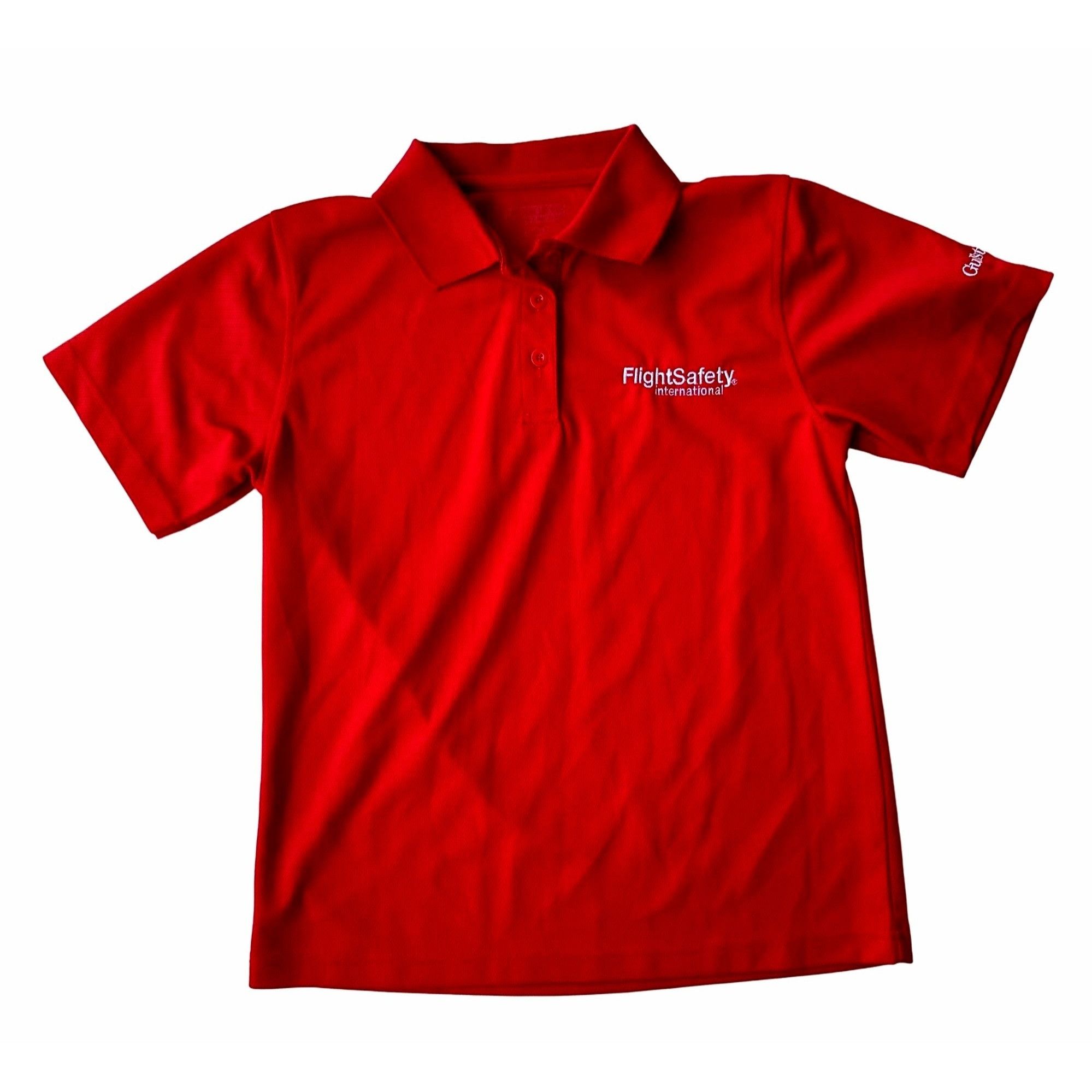 Port Authority × Vintage Flight Safety International Gulfstream Ladies Polo Shirt Size S / US 4 / IT 40 - 4 Thumbnail