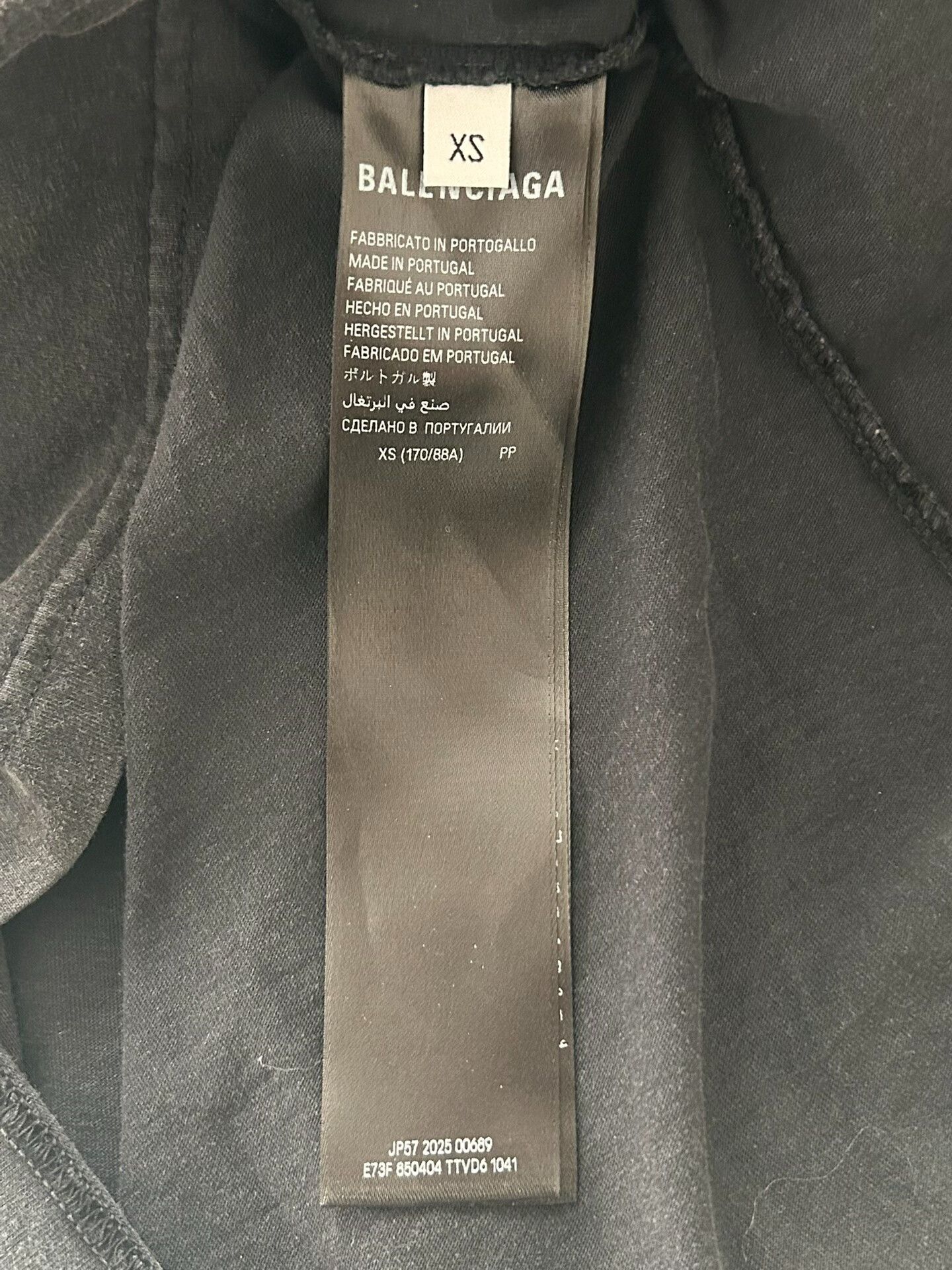 Balenciaga balenciaga long sleeve t-shirt with logo Size US XS / EU 42 / 0 - 4 Thumbnail